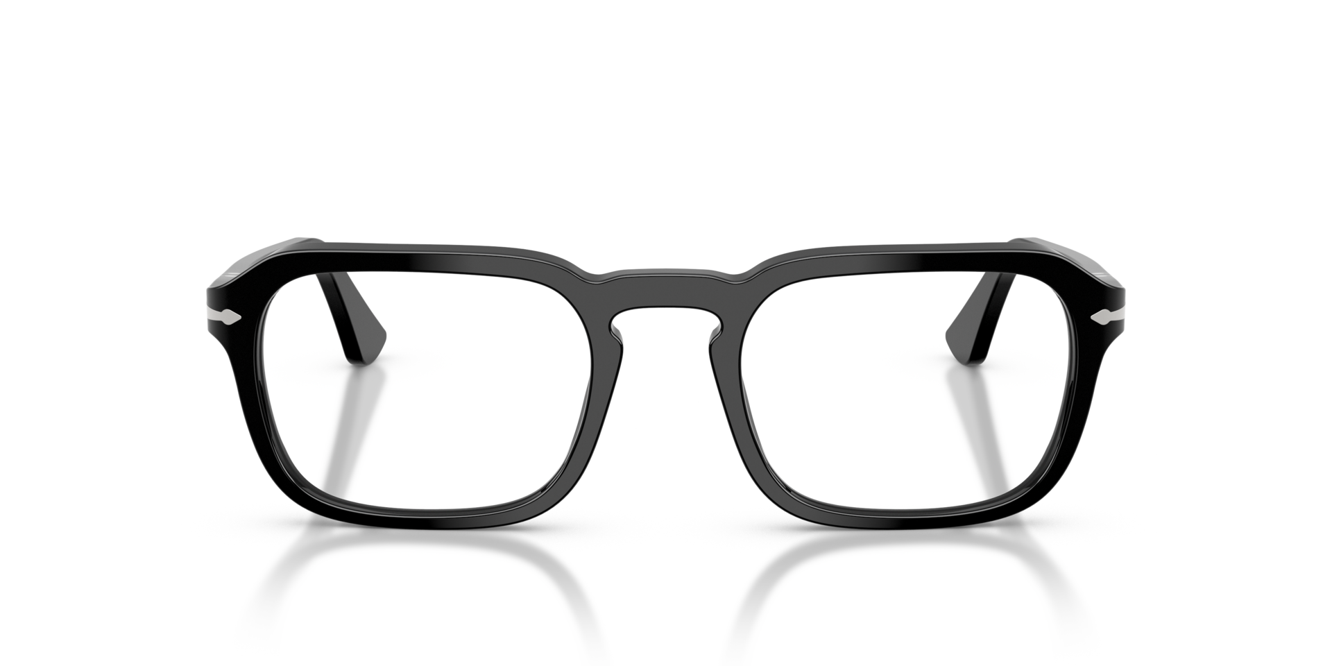 PO3390V Black AcetateEyeglass Frames for Glasses Direct, Front View