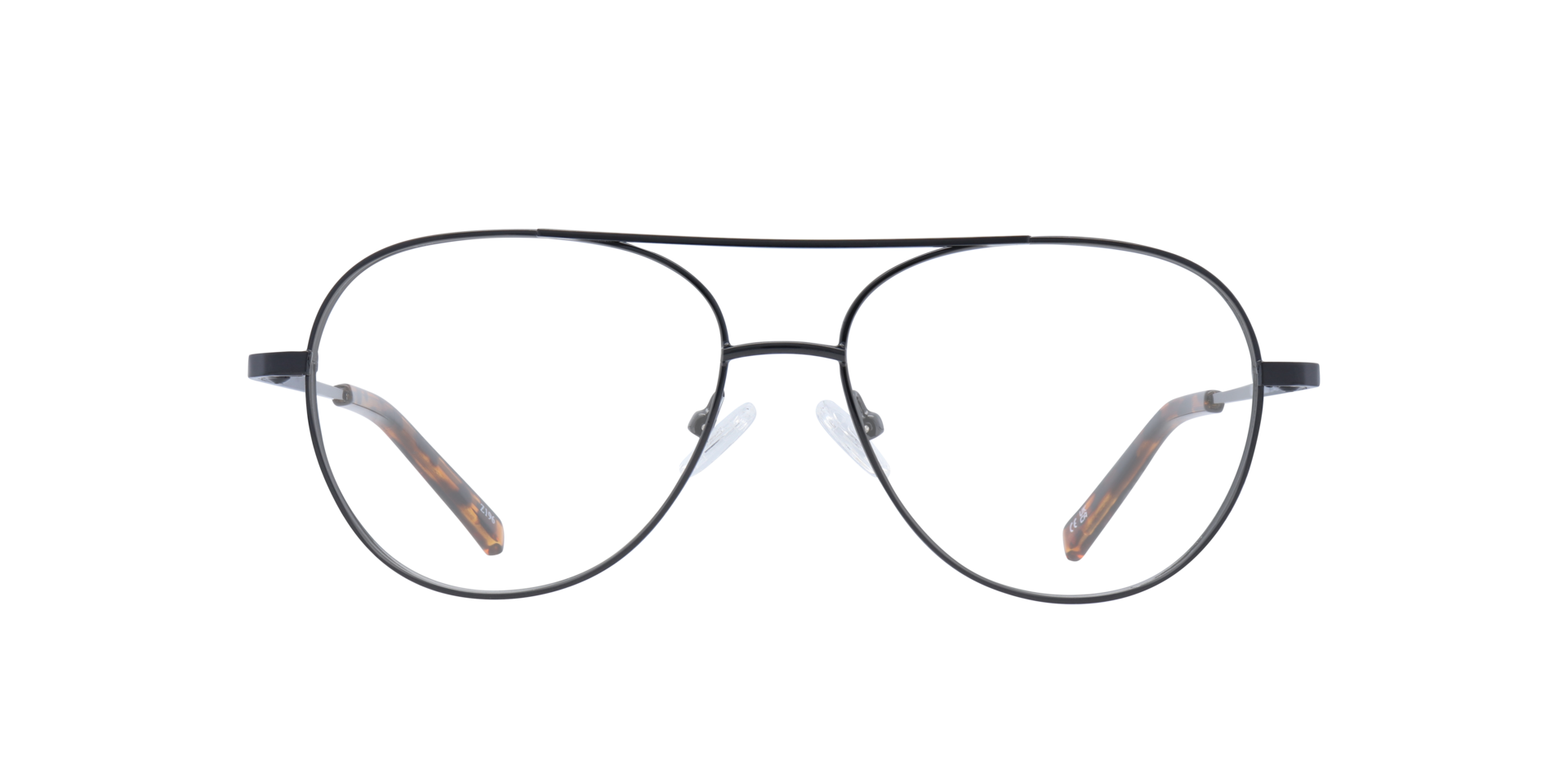 Gabriel Black MetalEyeglass Frames for Glasses Direct, Front View