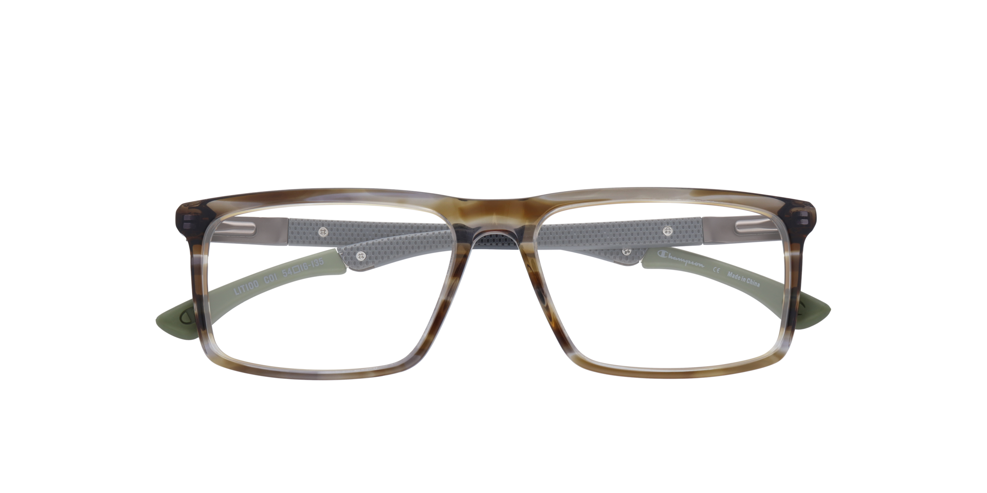 CULIT100 Brown AcetateSunglass Frames for Glasses Direct, Closed View