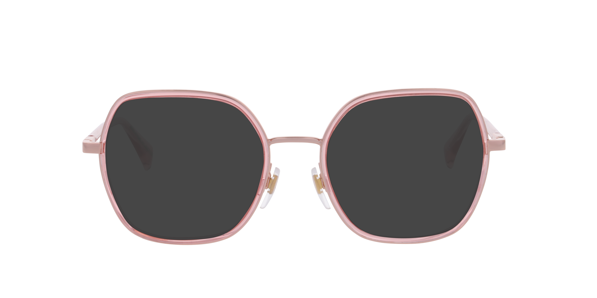 LV 1109 Gold Pink MetalEyeglass Frames for Glasses Direct, with Tinted Lenses