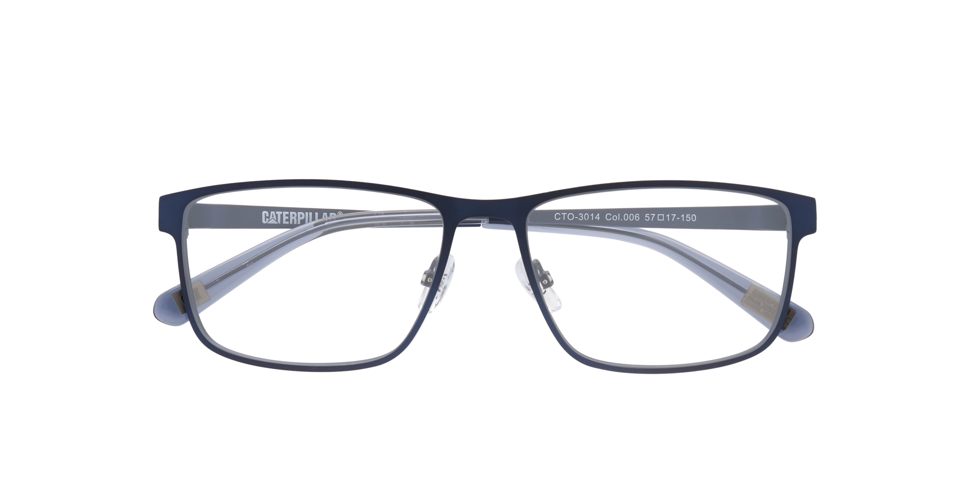 CTO 3014 Blue MetalEyeglass Frames for Glasses Direct, Closed View