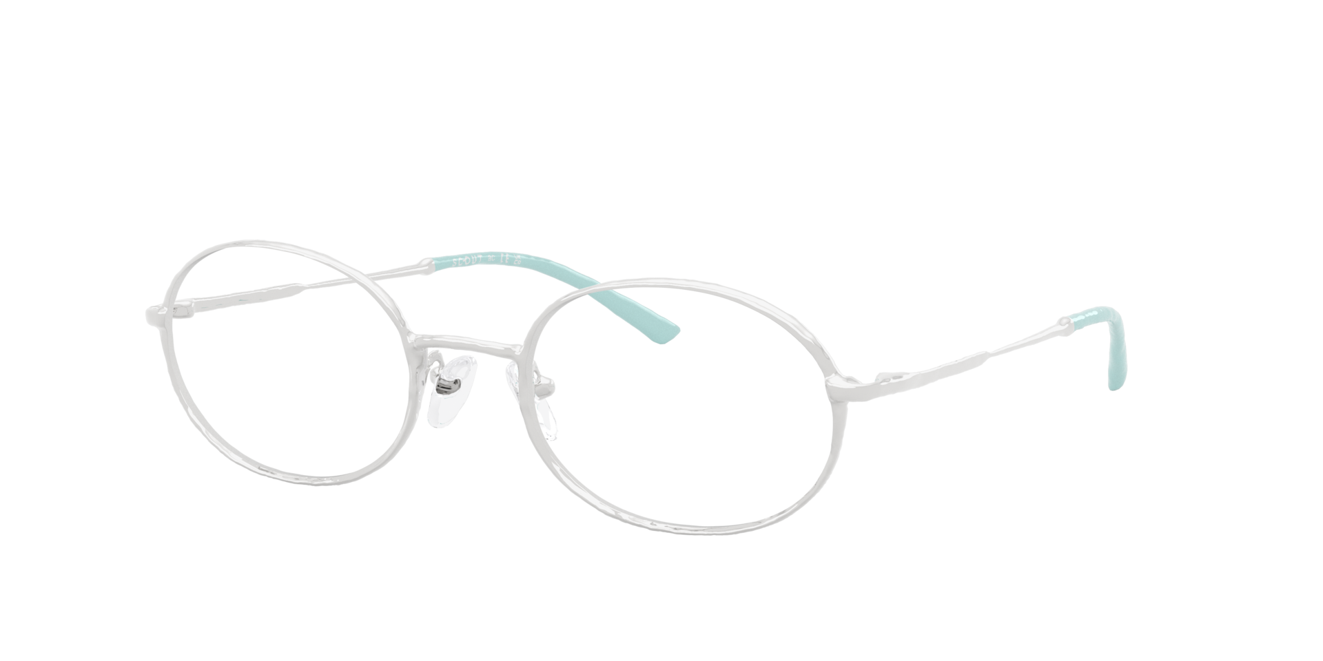 Mingus Shiny Gunmetal MetalEyeglass Frames for Glasses Direct, Angle View