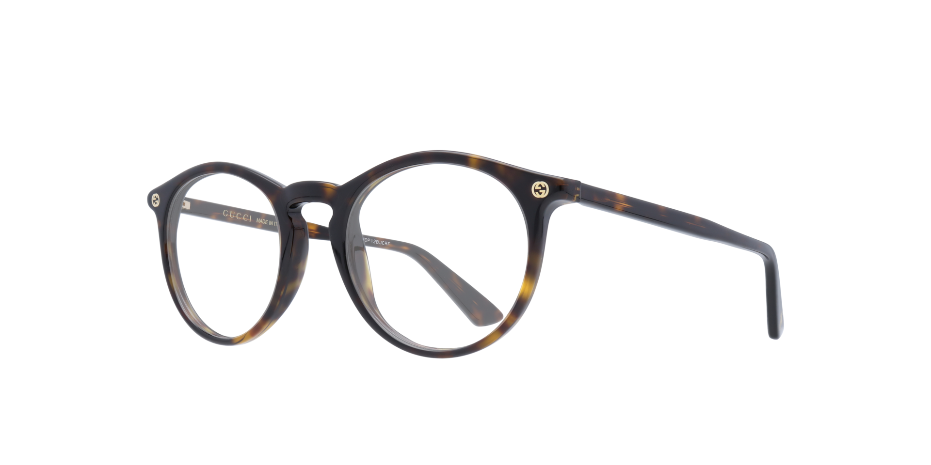 GG0121O Tortoise AcetateEyeglass Frames for Glasses Direct, Angle View