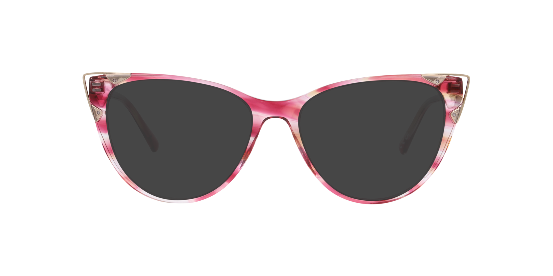 Arabella Pink & Yellow AcetateEyeglass Frames for Glasses Direct, with Tinted Lenses