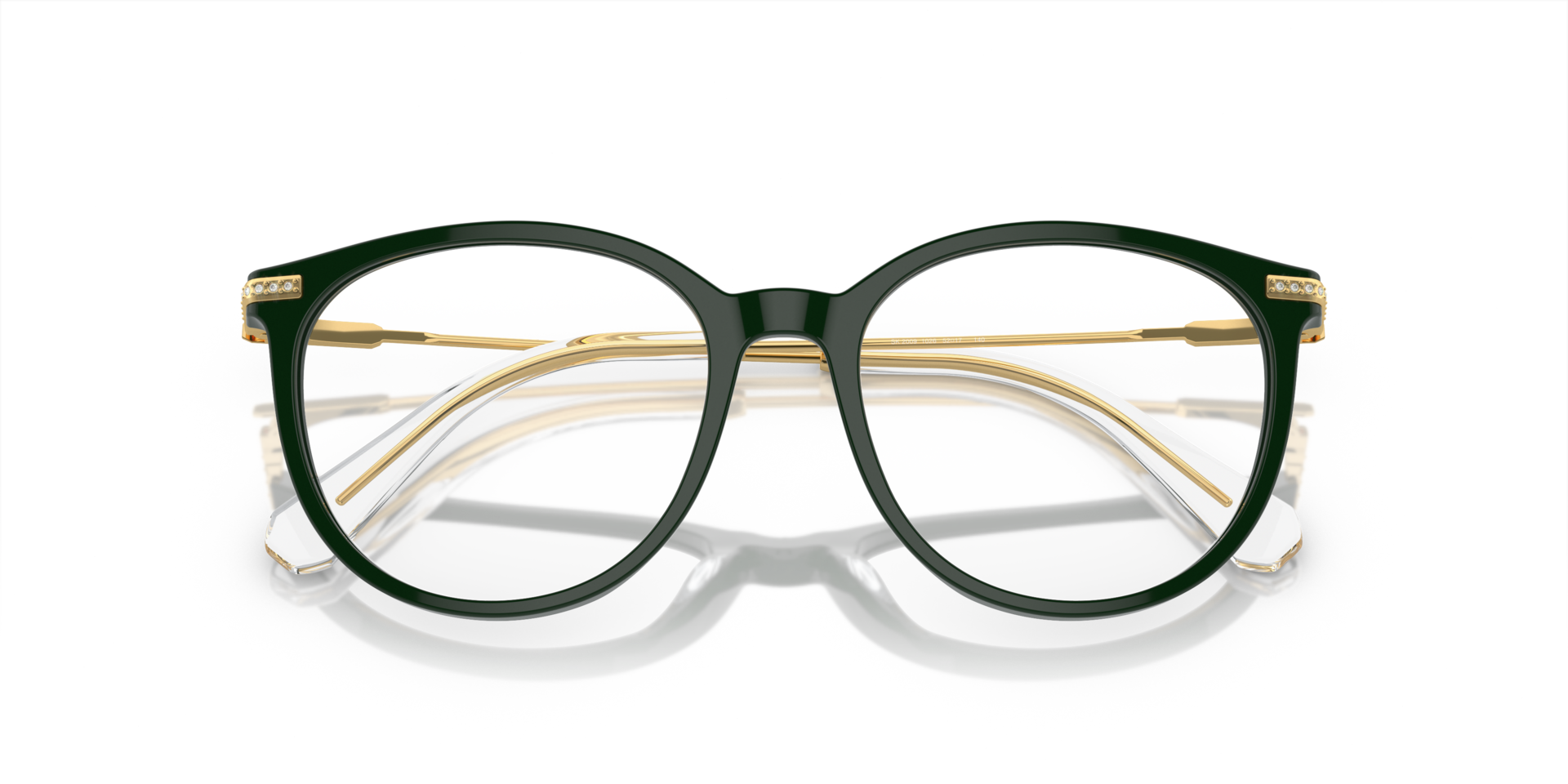 SK2009 Green AcetateEyeglass Frames for Glasses Direct, Closed View