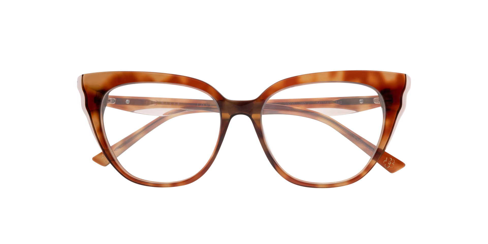 TB9230 Brown AcetateEyeglass Frames for Glasses Direct, Closed View