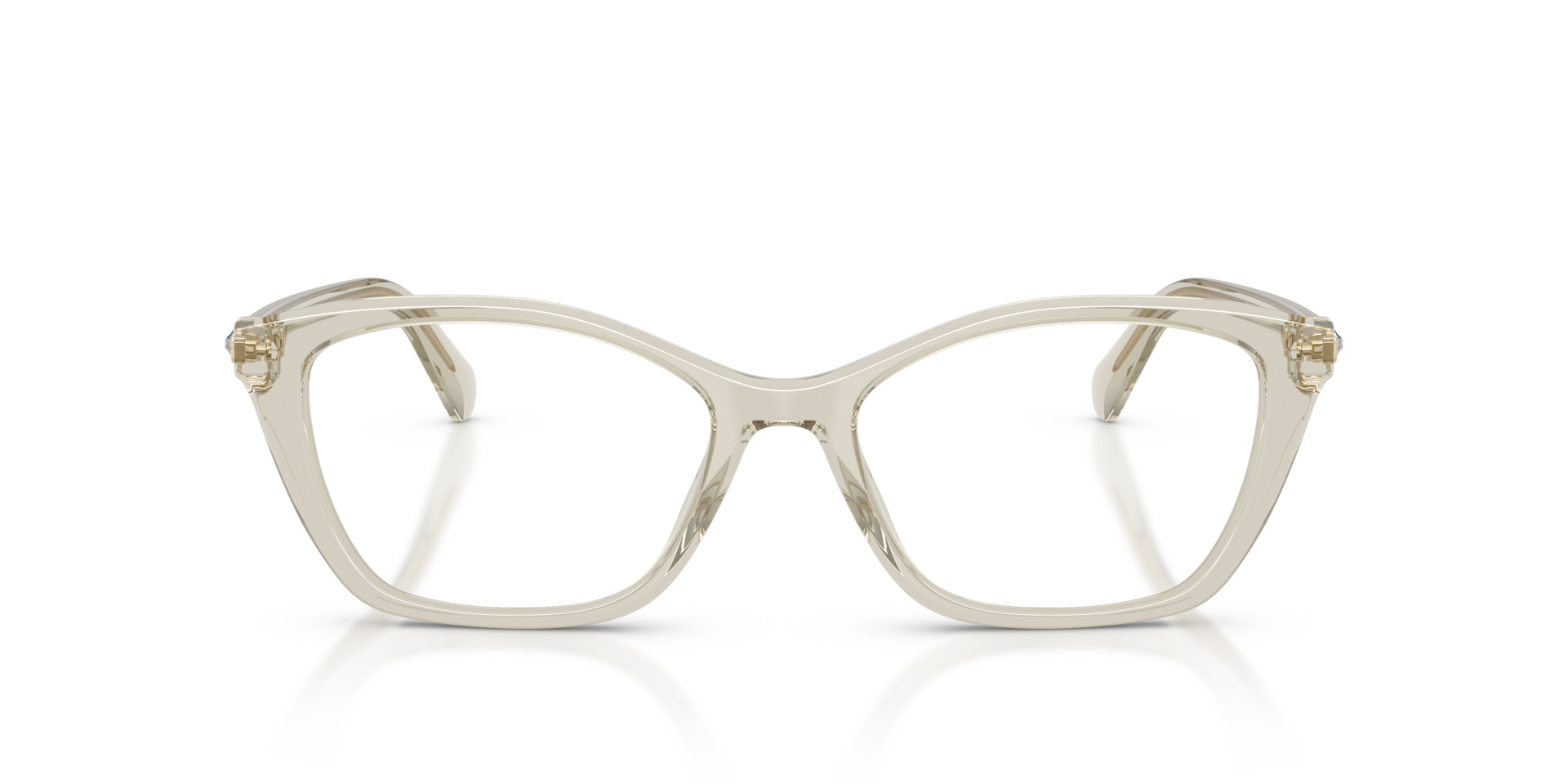SK2065 Beige AcetateEyeglass Frames for Glasses Direct, Front View