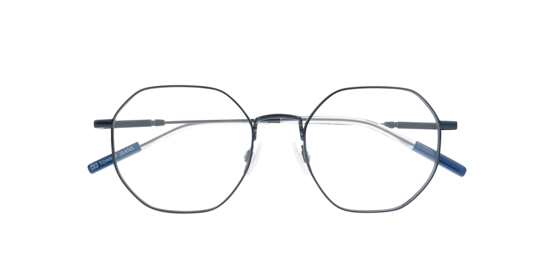 TJ 0096 Blue MetalSunglass Frames for Glasses Direct, Closed View