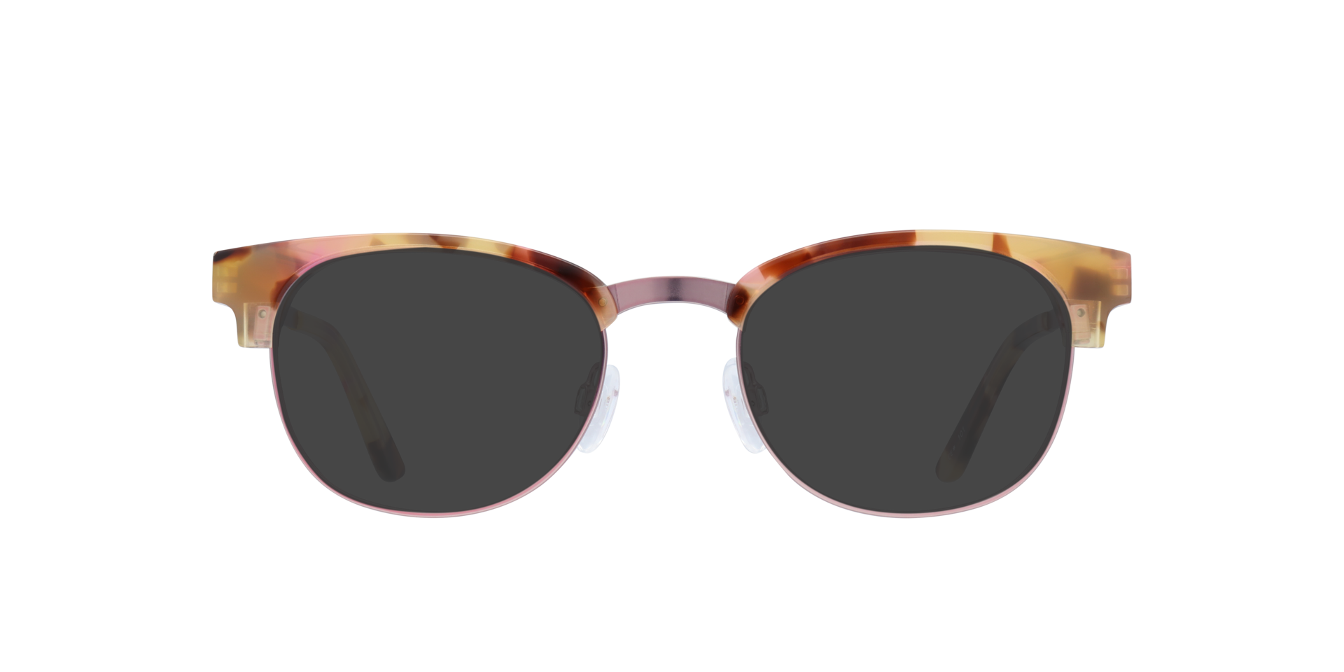 Alex Blush MetalEyeglass Frames for Glasses Direct, with Tinted Lenses