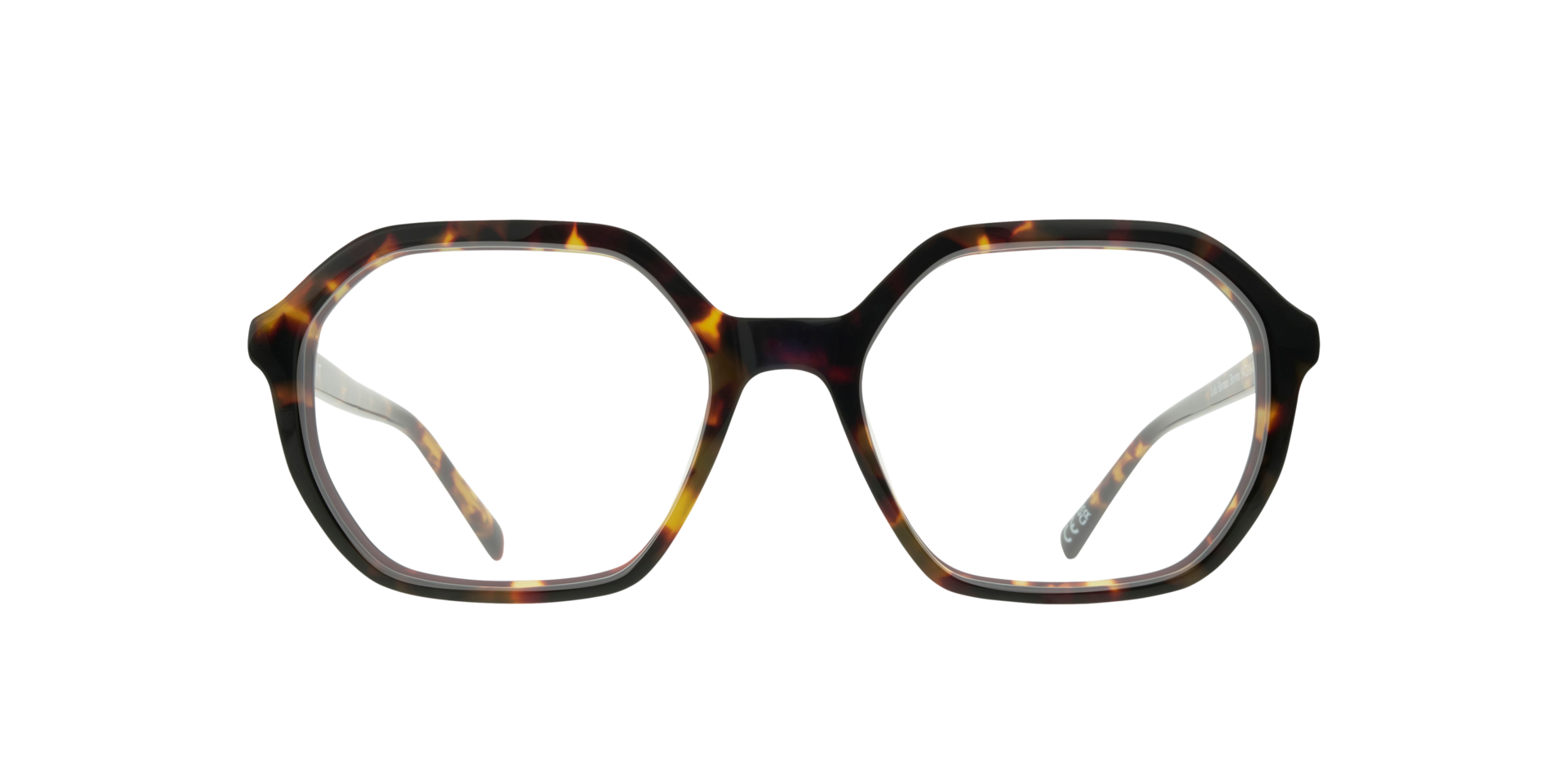 Lola Havana & Brown AcetateEyeglass Frames for Glasses Direct, Front View