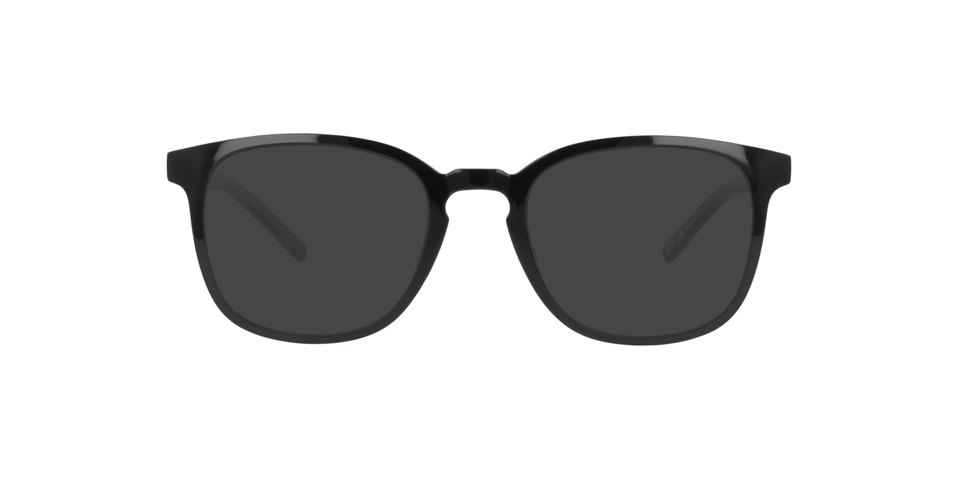 Micah Black On Crystal PlasticEyeglass Frames for Glasses Direct, with Tinted Lenses