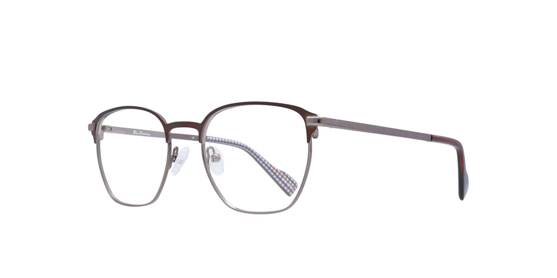 Windsor BN Brown AcetateEyeglass Frames for Glasses Direct, Angle View