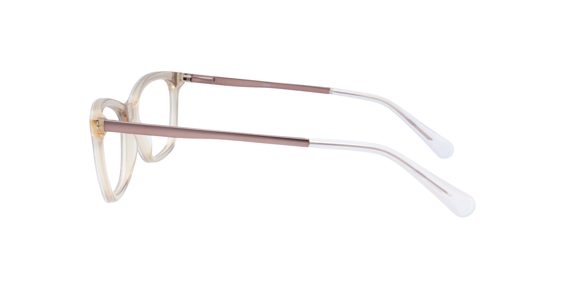 Luna Blonde AcetateEyeglass Frames for Glasses Direct, Side View