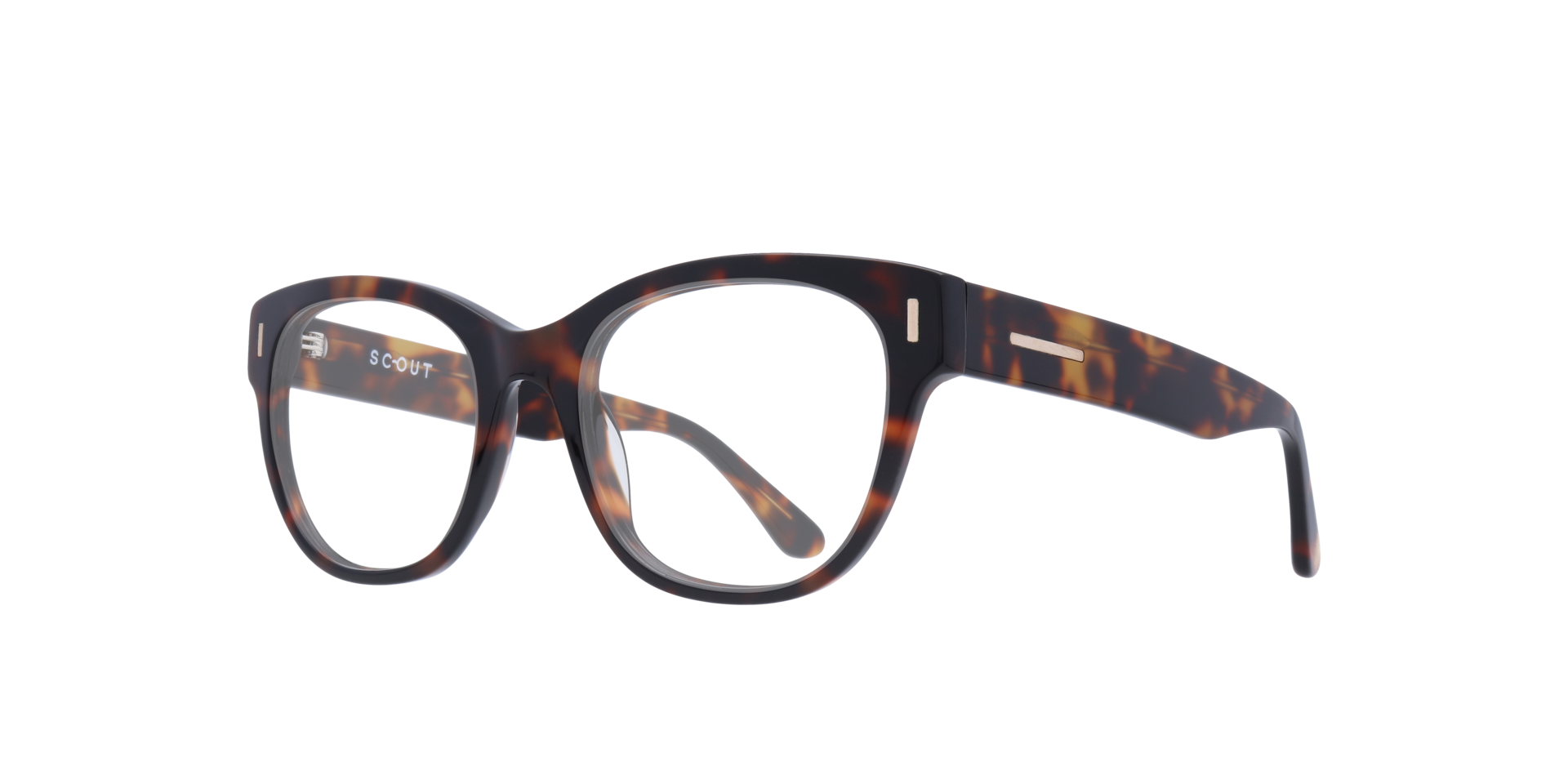 Gabriella Havana AcetateEyeglass Frames for Glasses Direct, Angle View