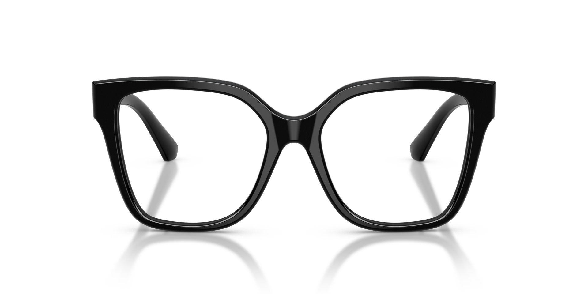 BE2443 Black AcetateEyeglass Frames for Glasses Direct, Front View