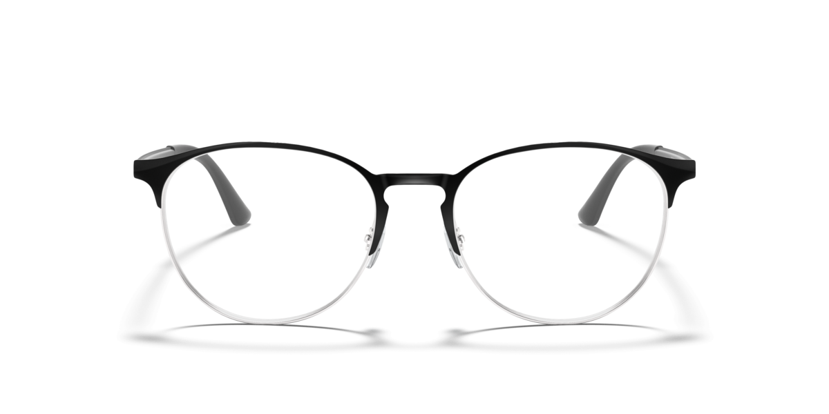 Ray-Ban RX6375, Black On Silver Glasses, Mojo Glasses - Image 6