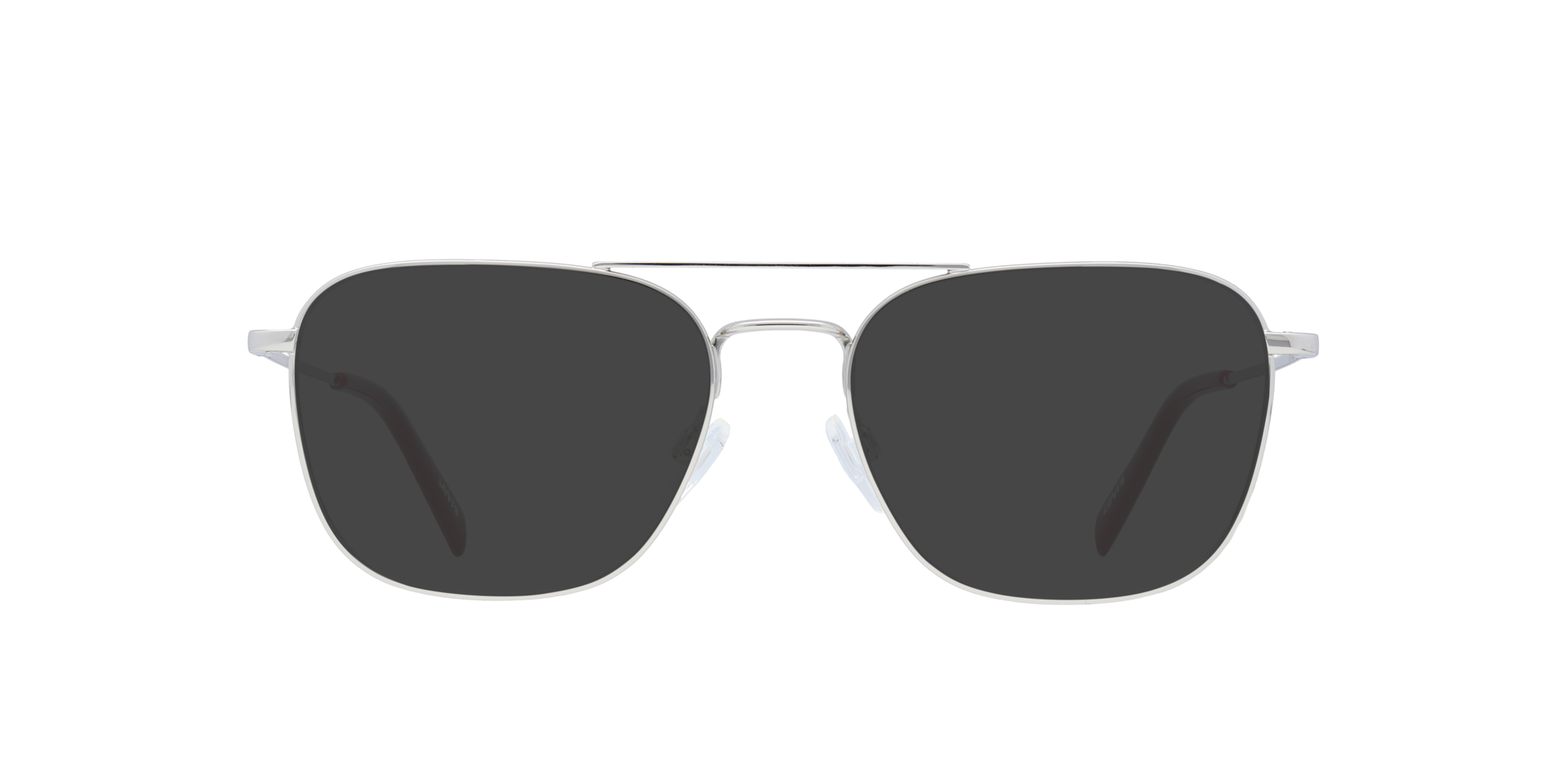 LV 1008 Silver MetalEyeglass Frames for Glasses Direct, with Tinted Lenses