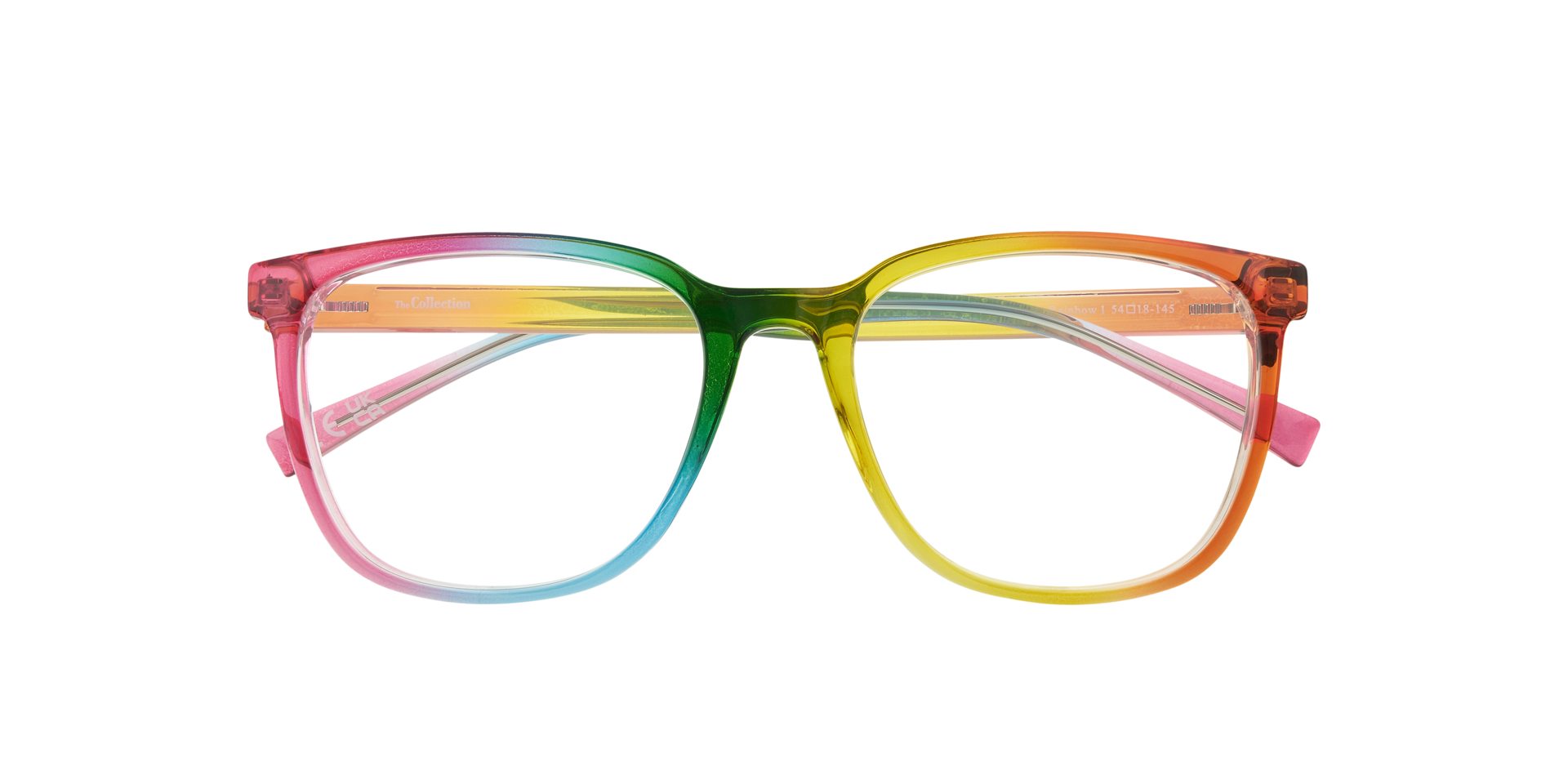 Liberate Rainbow PlasticEyeglass Frames for Glasses Direct, Closed View
