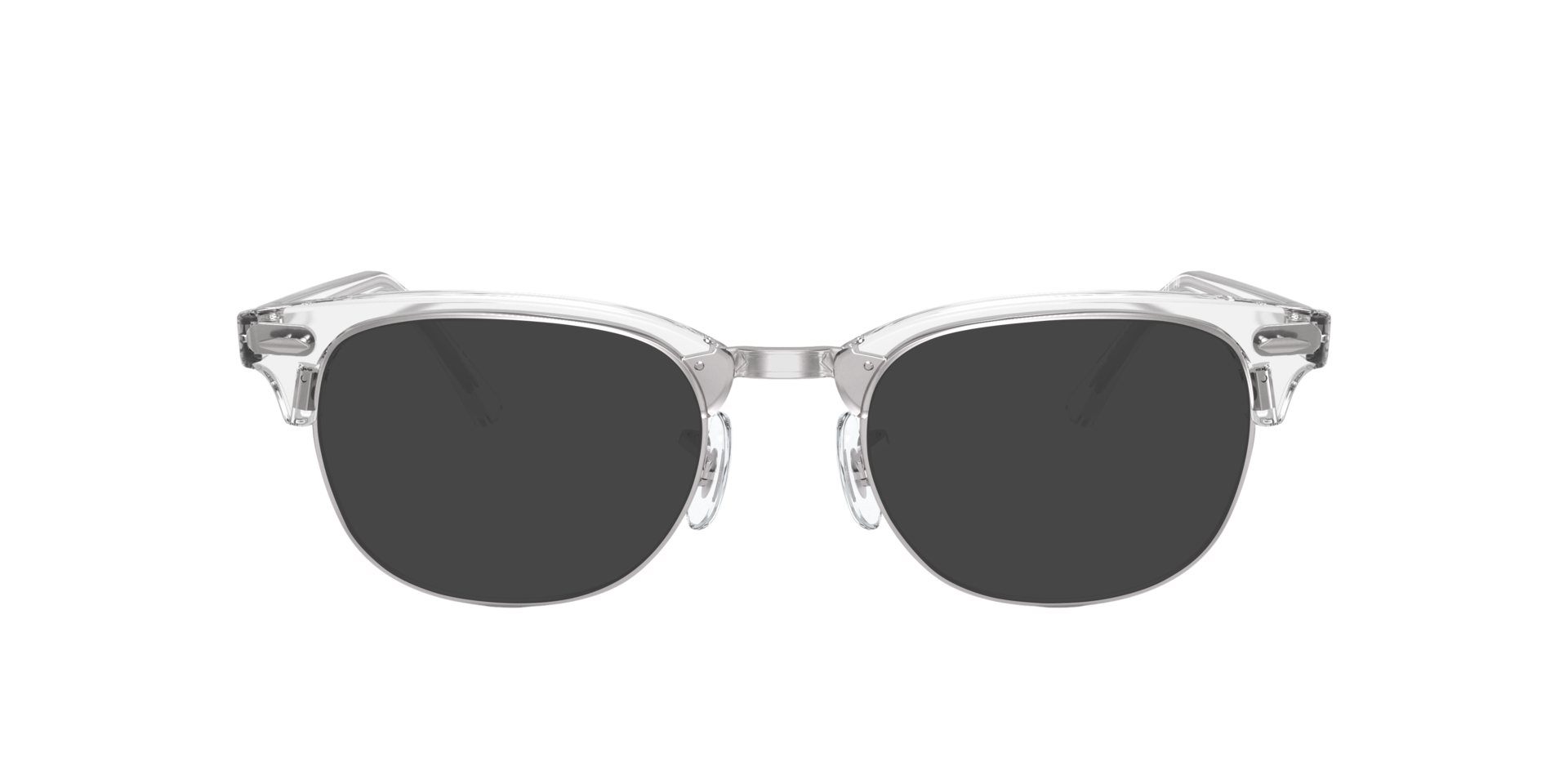 RB5154 White Transparent AcetateEyeglass Frames for Glasses Direct, with Tinted Lenses