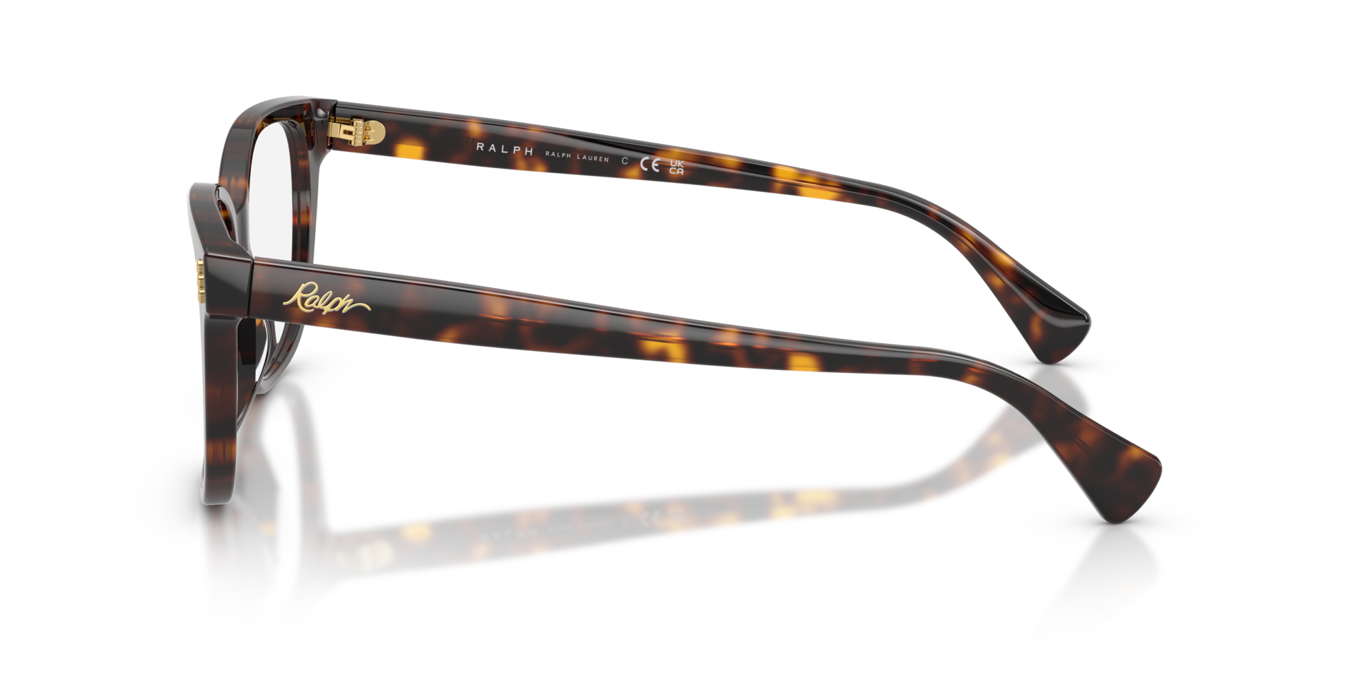 RA7196U Dark Havana AcetateEyeglass Frames for Glasses Direct, Side View
