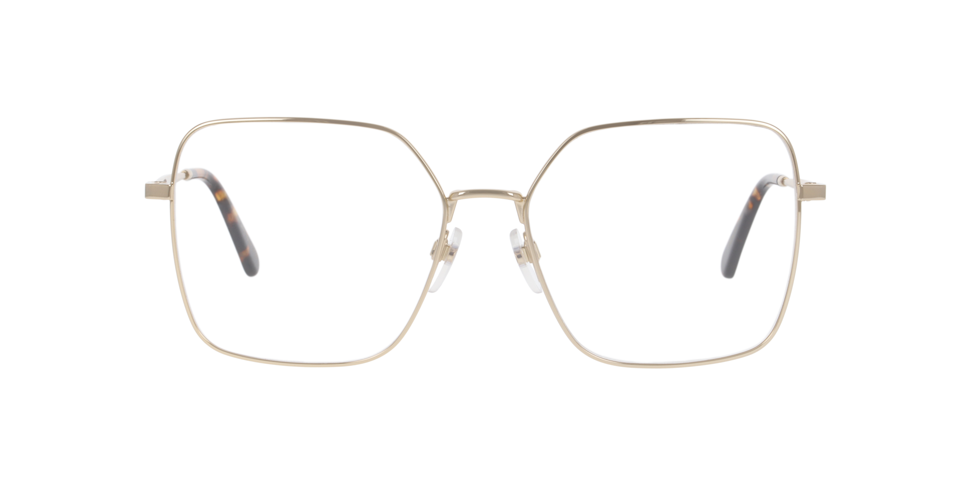 MARC 867 Gold MetalEyeglass Frames for Glasses Direct, Front View