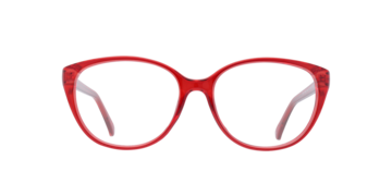 Shiny Red Dawn -  Plastic Glasses