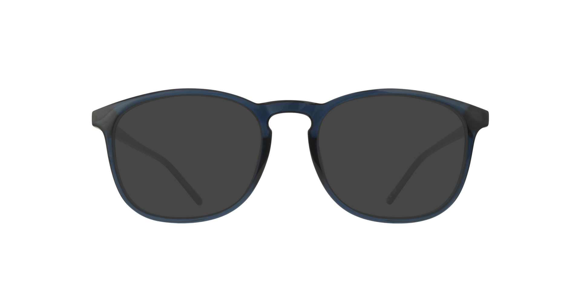 Lake Shiny Blue PlasticEyeglass Frames for Glasses Direct, with Tinted Lenses