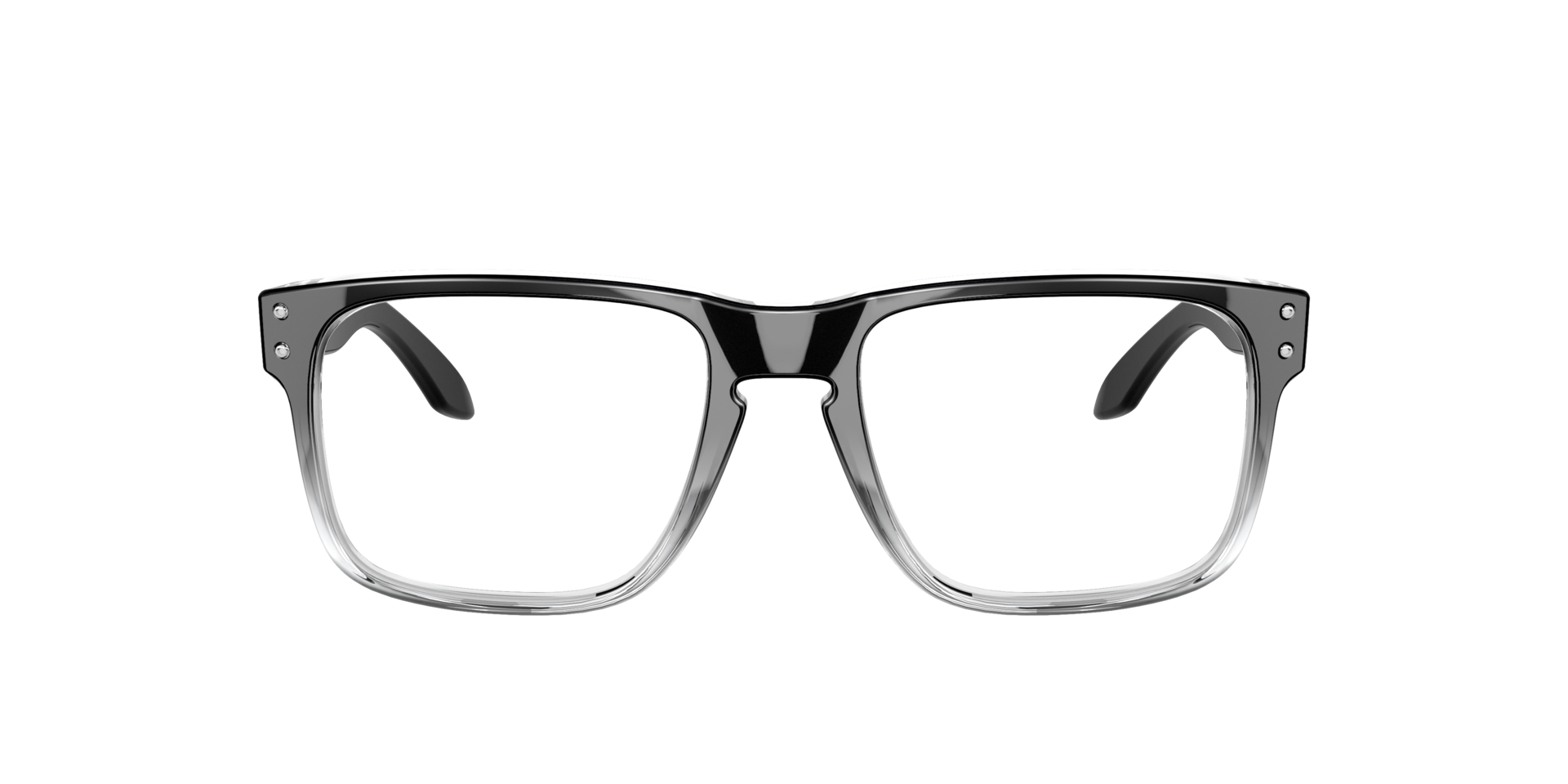 Polished Black Clear Fade Holbrook™ -  Plastic