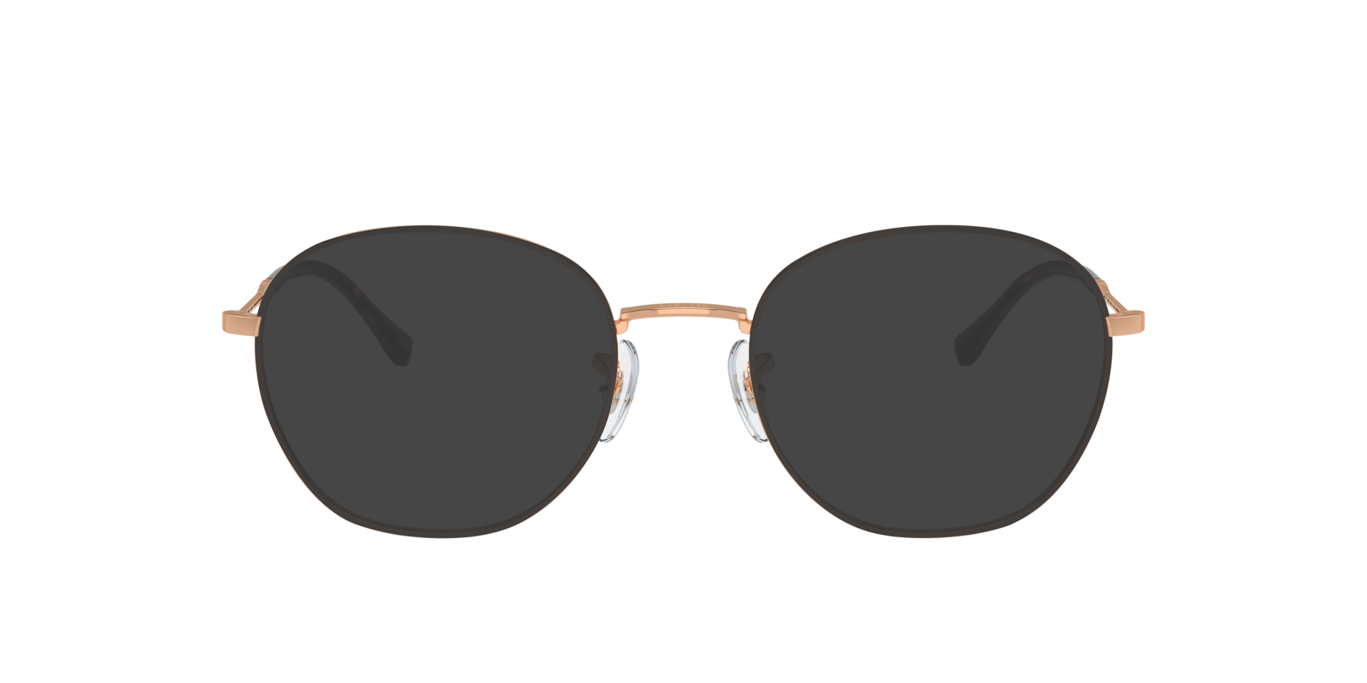 RB6509 Rose Gold MetalSunglass Frames for Glasses Direct, with Tinted Lenses