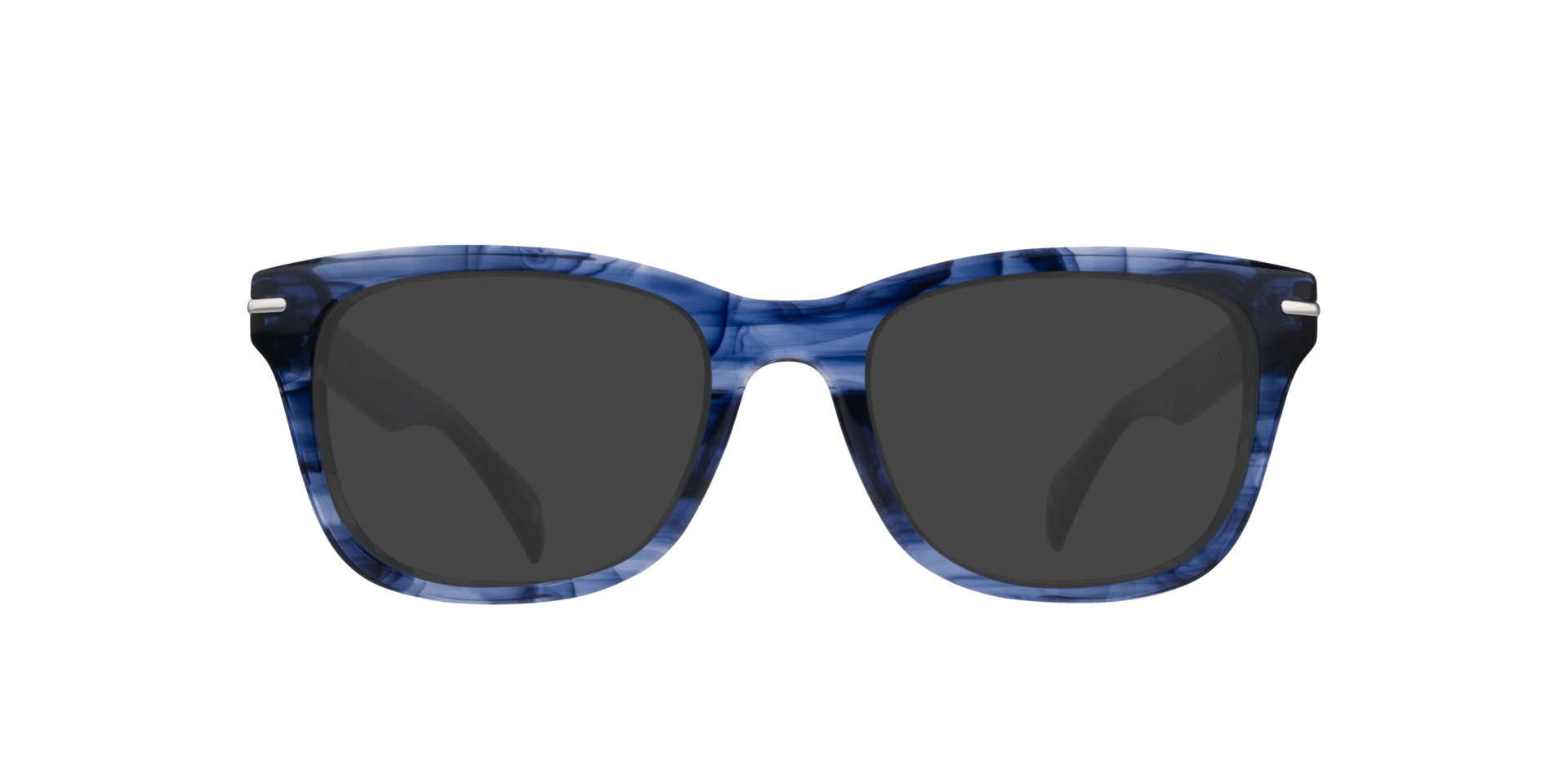 Hammersmith Blue Horn AcetateEyeglass Frames for Glasses Direct, with Tinted Lenses
