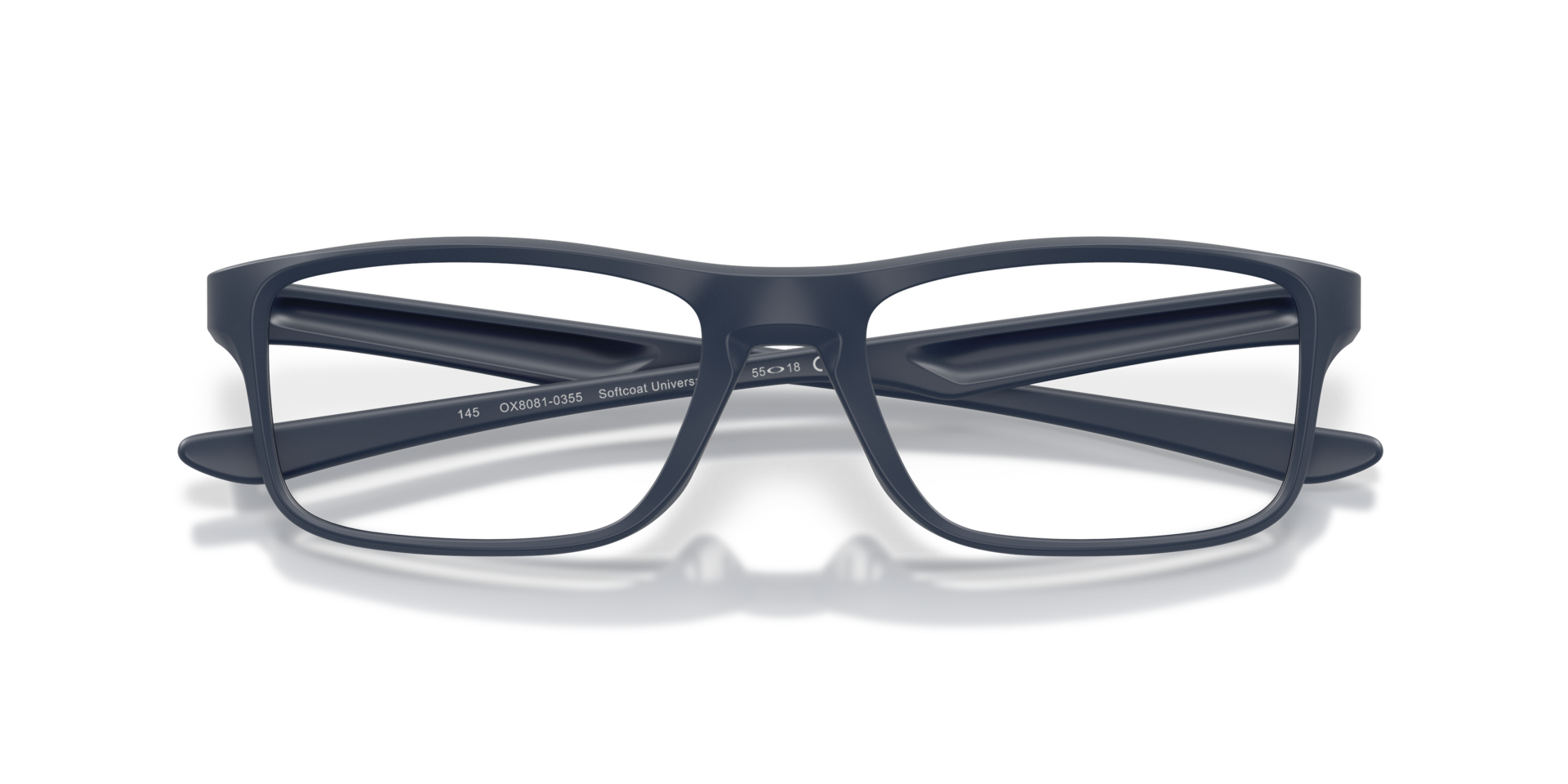 Plank 2.0 Softcoat Universal Blue PlasticEyeglass Frames for Glasses Direct, Closed View
