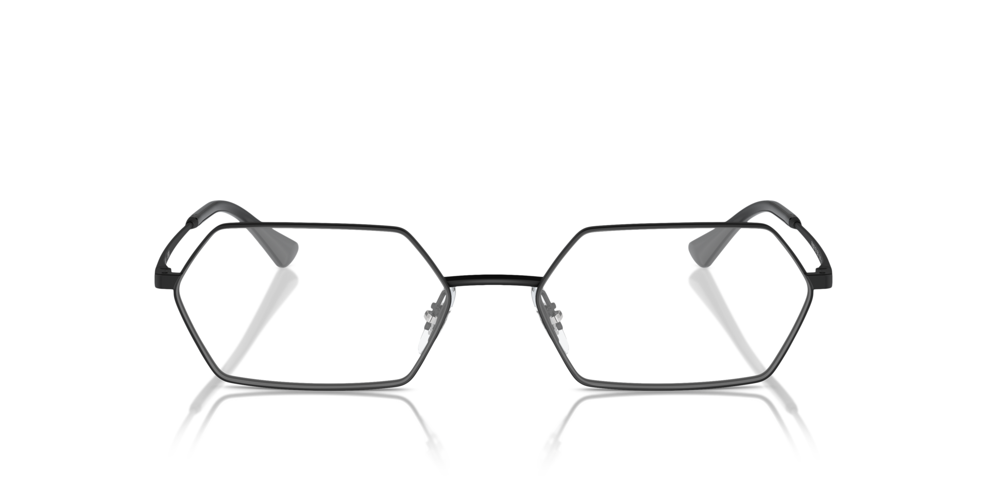Yevi Optics Black MetalEyeglass Frames for Glasses Direct, Front View