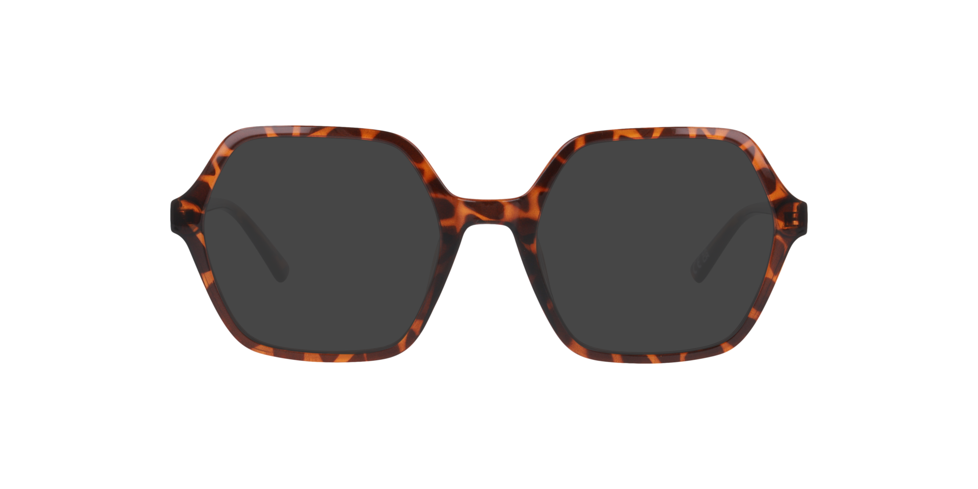 Molly Havana Brown PlasticEyeglass Frames for Glasses Direct, with Tinted Lenses