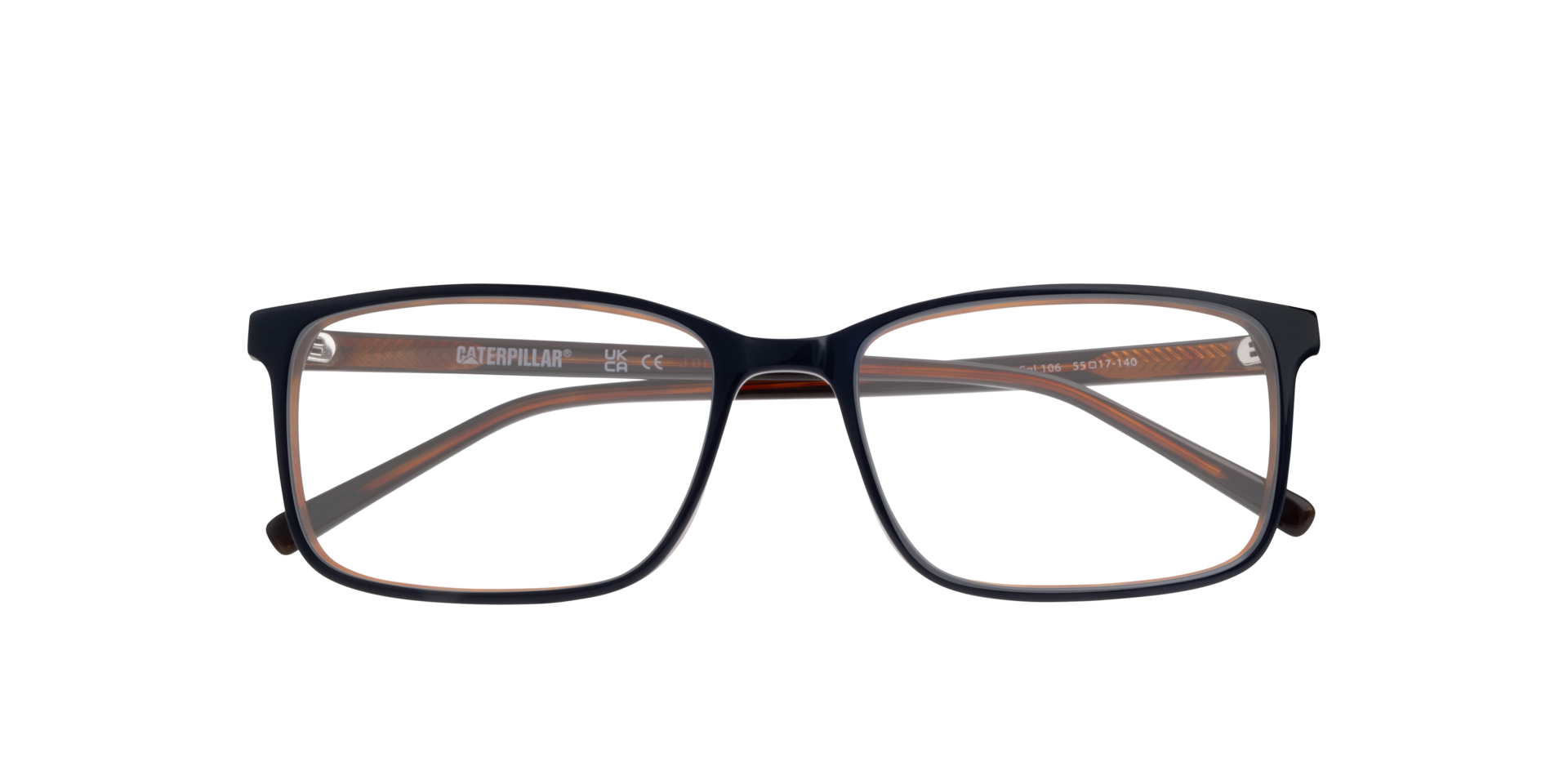 CPO 3530 Blue MetalEyeglass Frames for Glasses Direct, Closed View