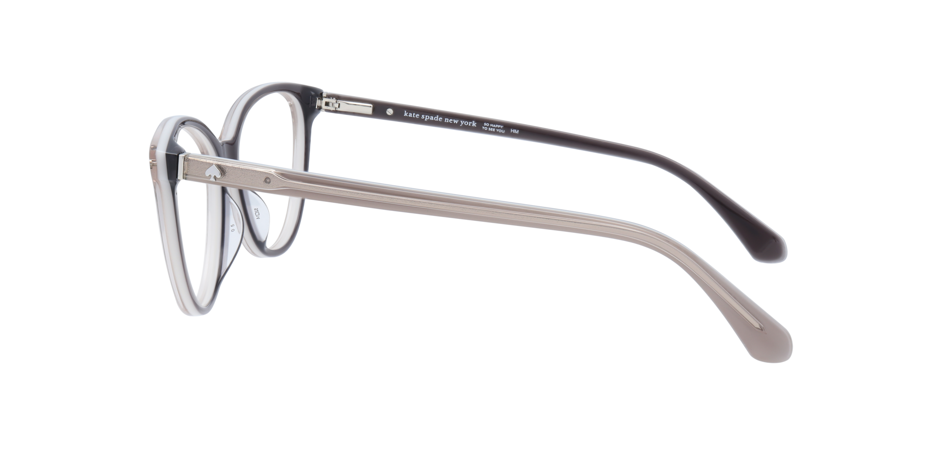 Thea Assorted PlasticEyeglass Frames for Glasses Direct, Side View