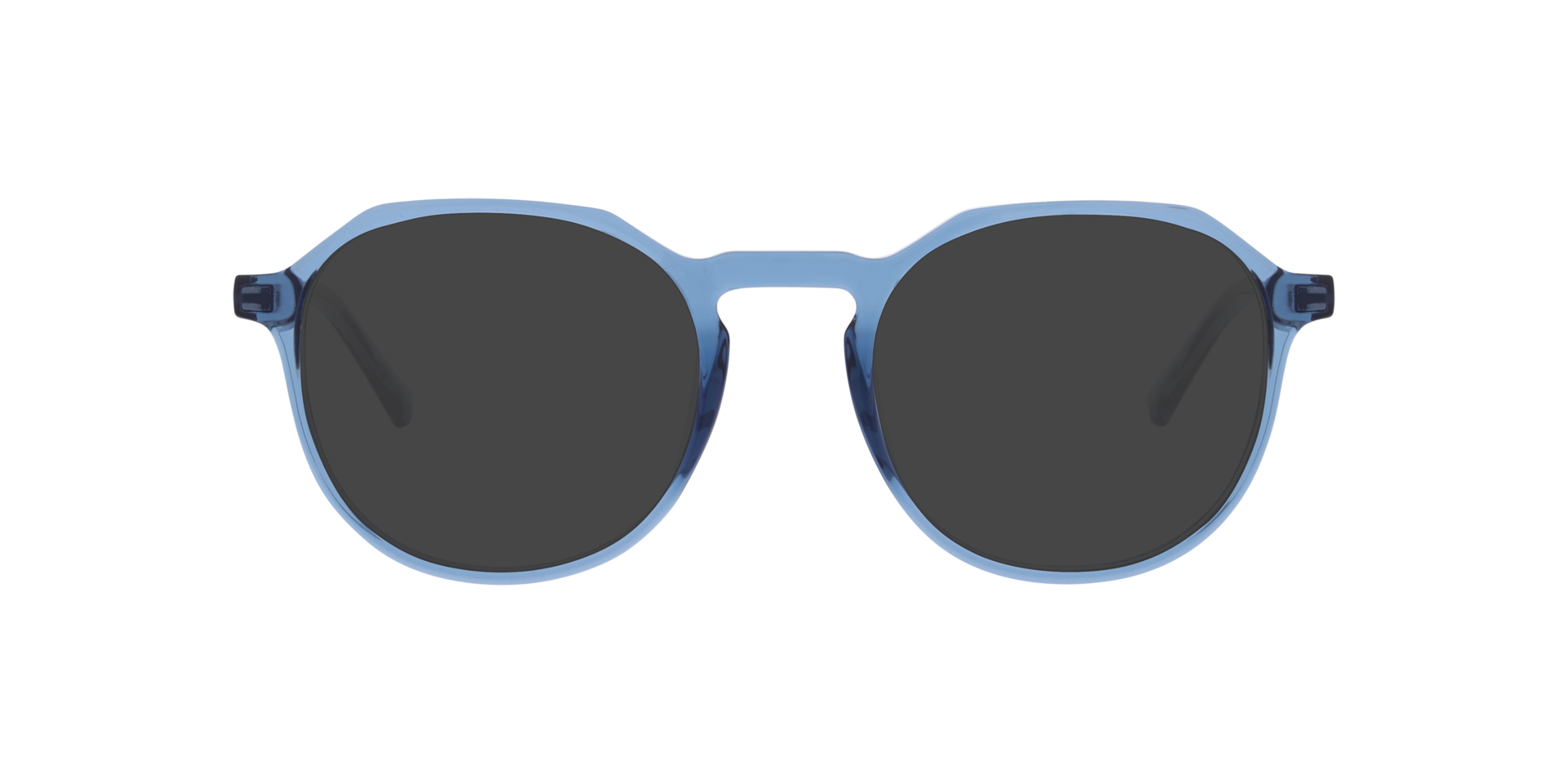 Transparent Dark Blue Marty -  Plastic