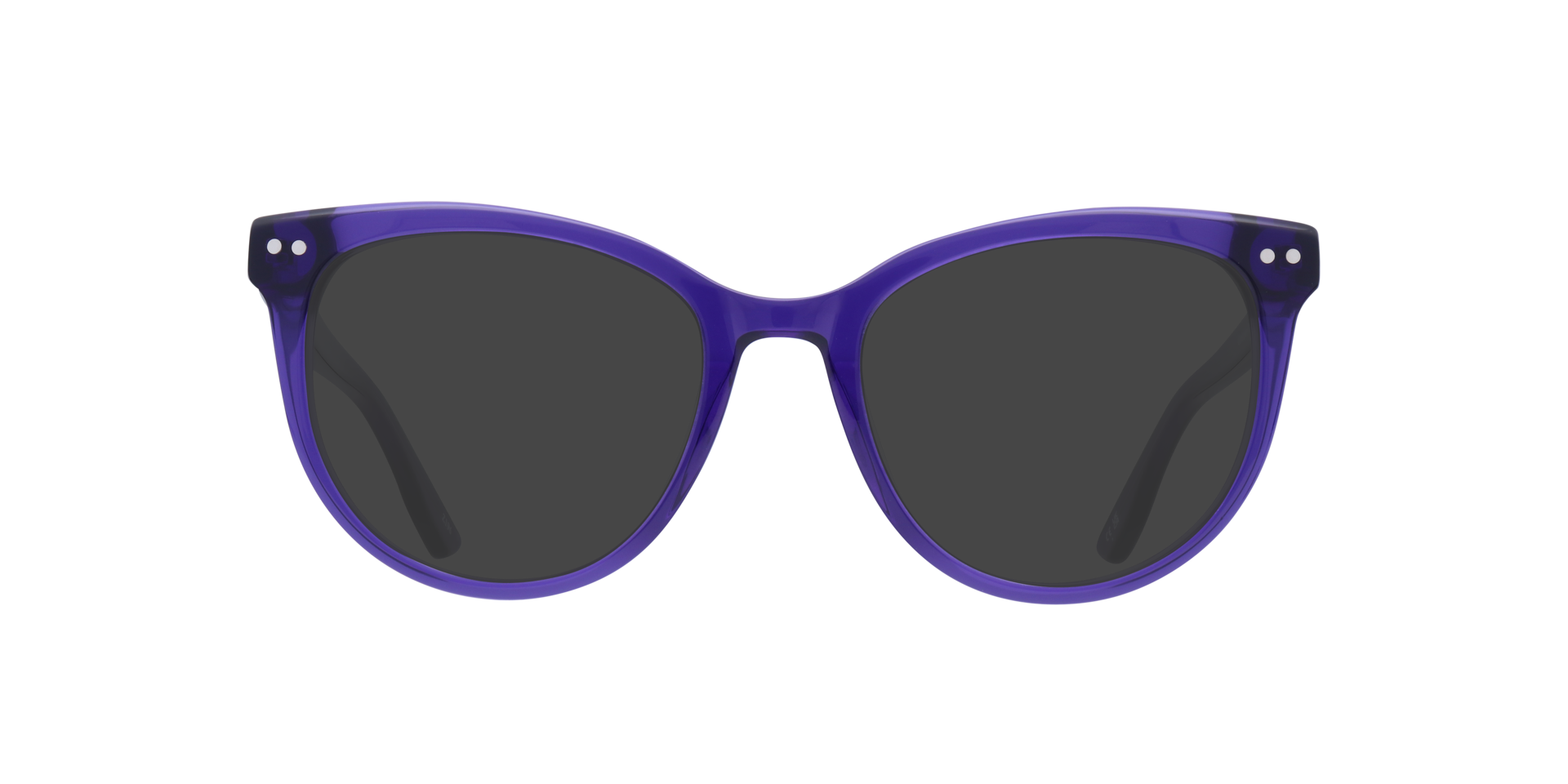 Gretchen Crystal Purple AcetateEyeglass Frames for Glasses Direct, with Tinted Lenses