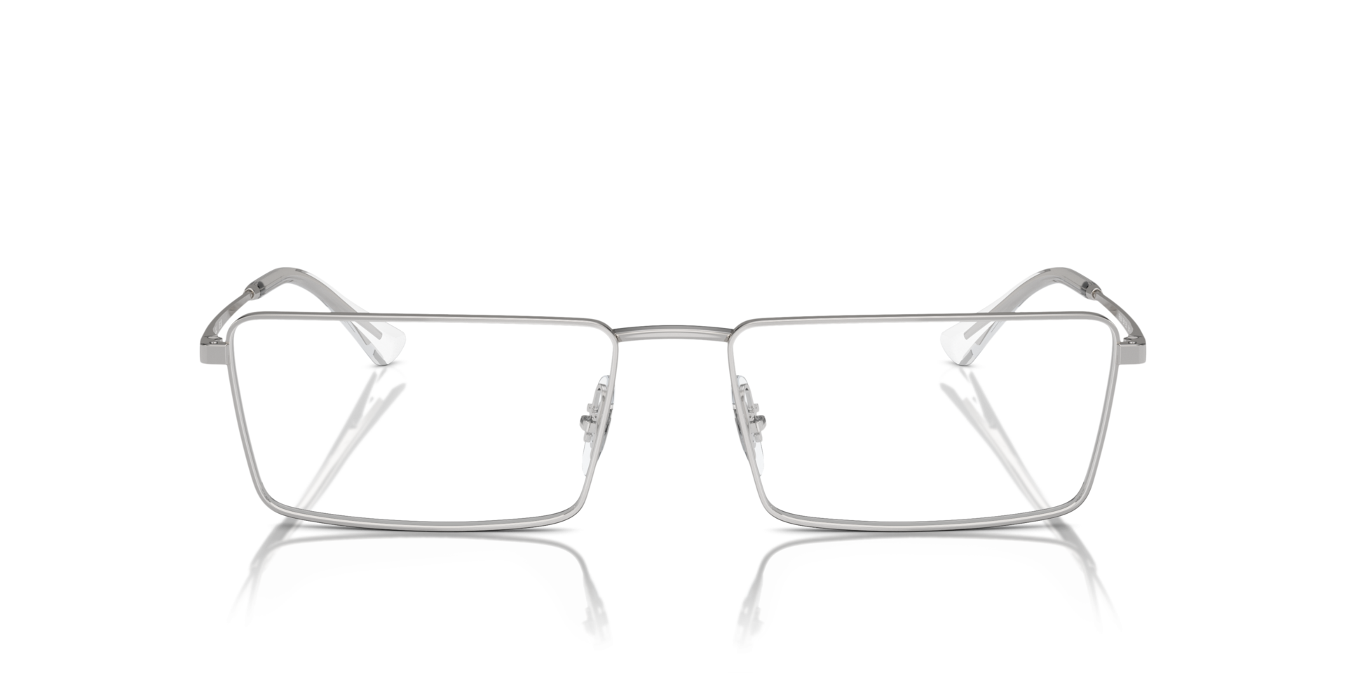 RB6541 Silver MetalEyeglass Frames for Glasses Direct, Front View