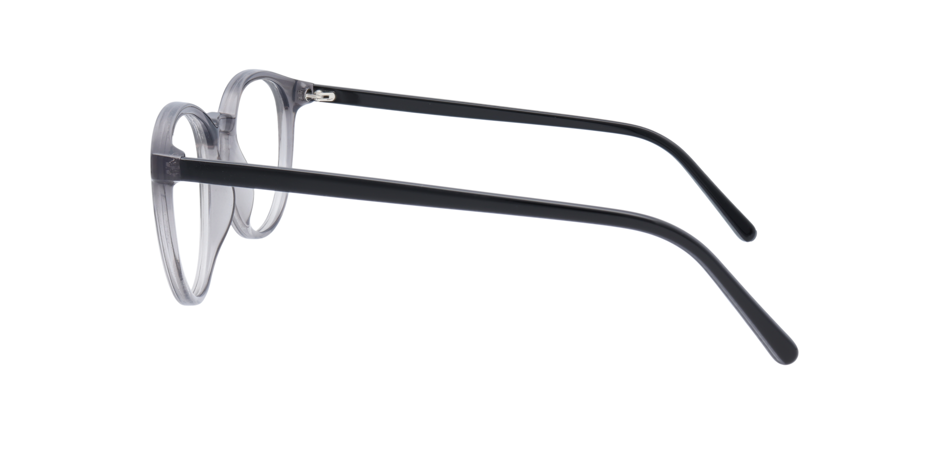 Wilder Grey AcetateEyeglass Frames for Glasses Direct, Side View