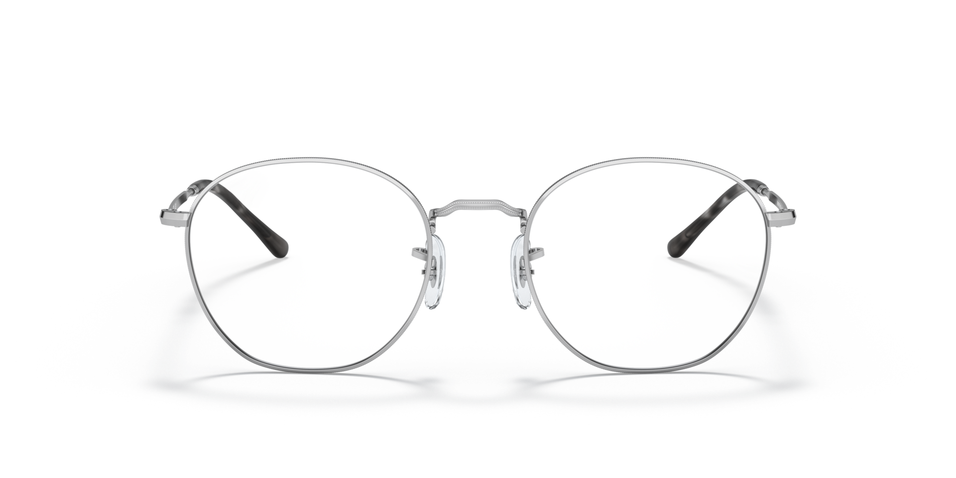 RB6472 Silver MetalEyeglass Frames for Glasses Direct, Front View
