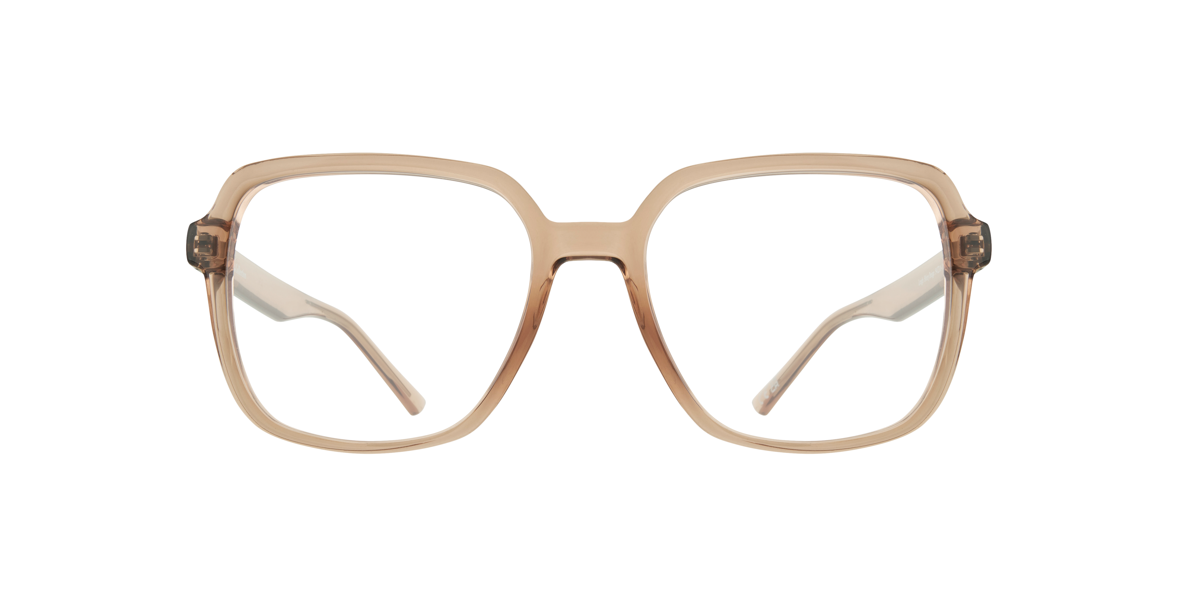 Shiny Beige Leigh -  Plastic