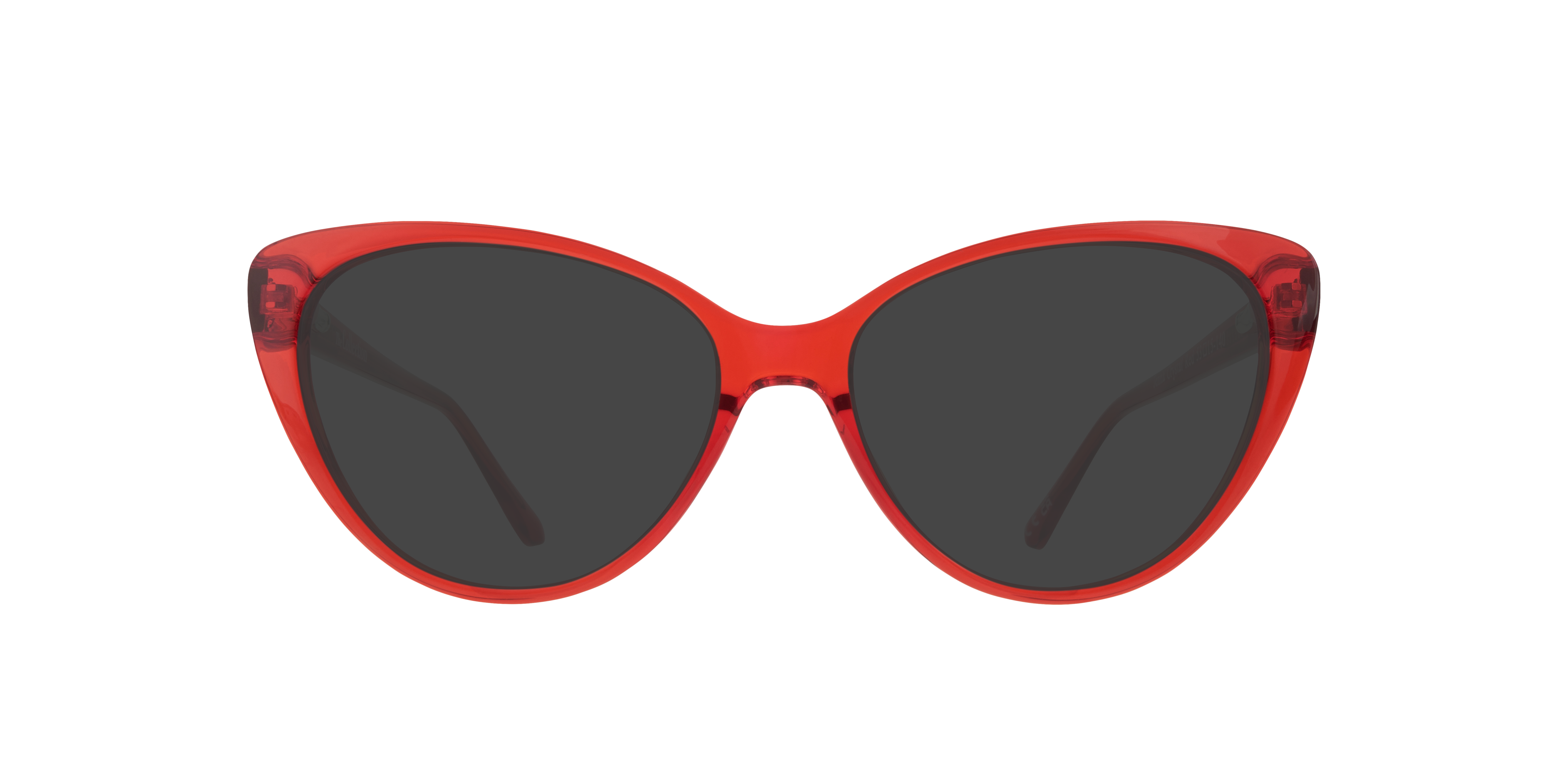 Jenna Crystal Red PlasticEyeglass Frames for Glasses Direct, with Tinted Lenses