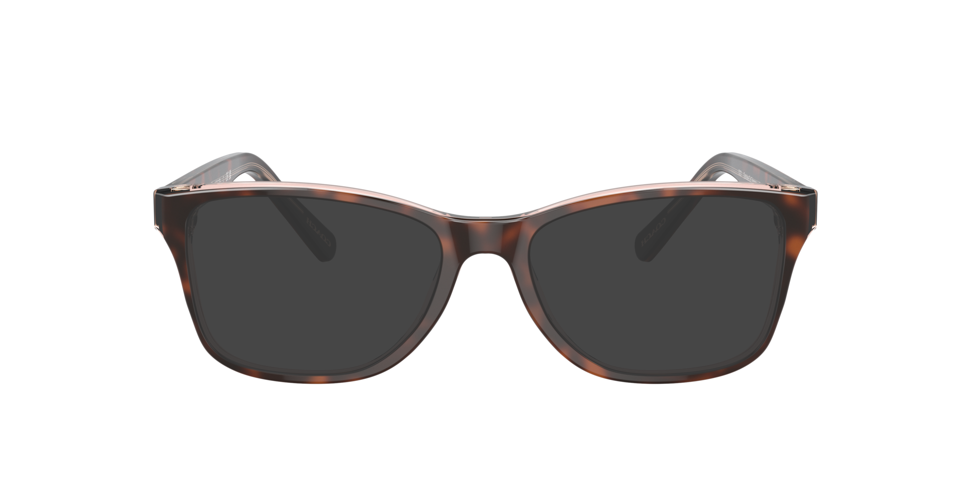 HC6129 Tortoise On Transparent Pink AcetateEyeglass Frames for Glasses Direct, with Tinted Lenses