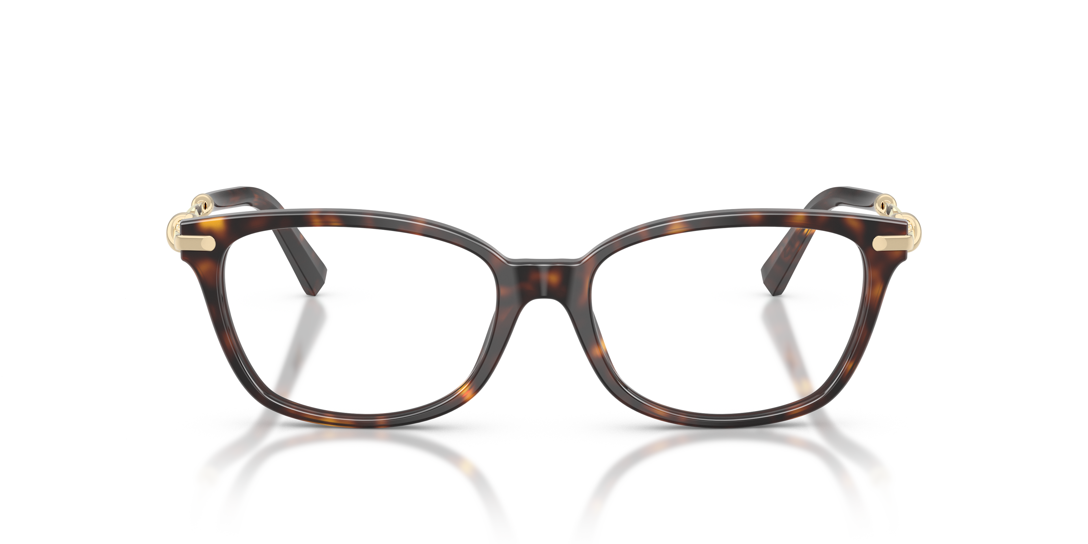 TF2281 Havana AcetateEyeglass Frames for Glasses Direct, Front View