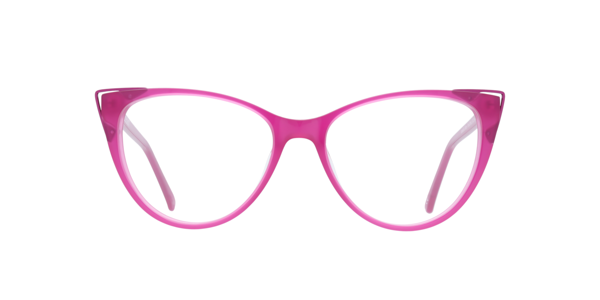 Scout Women's Shiny Pink,Pink Shiny Pink/Pink Cat-Eye Acetate Eyeglasses Online - Full Rim - Arabella