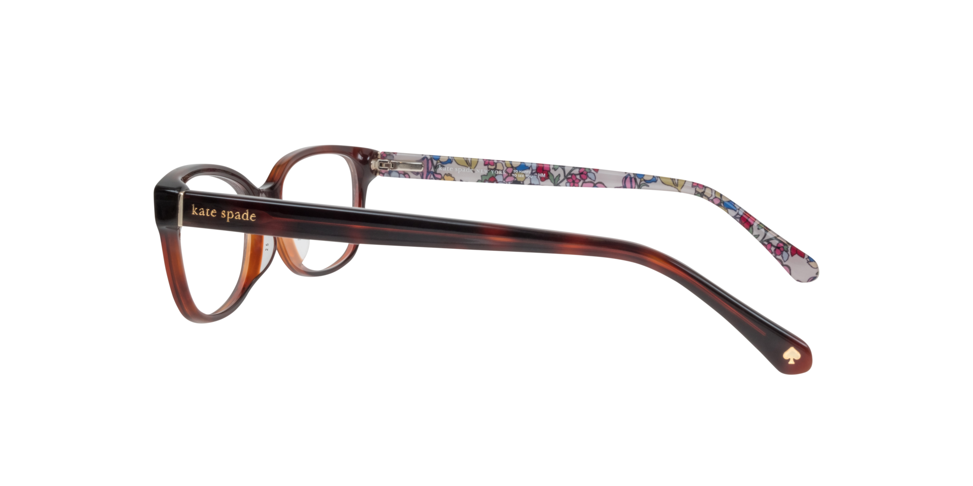 Violette K3 Tortoise AcetateEyeglass Frames for Glasses Direct, Side View