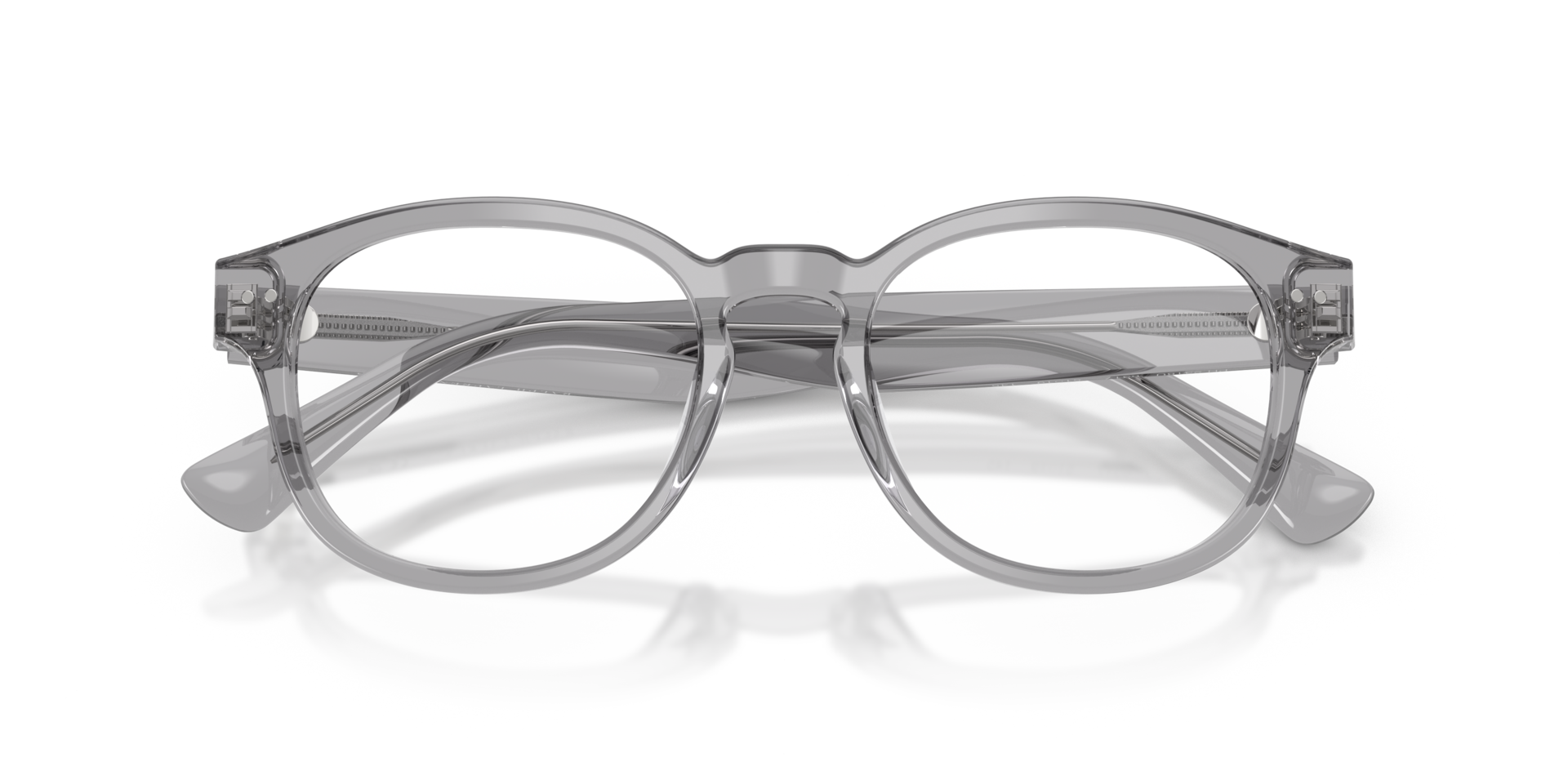 PH2318U Shiny Transparent Grey AcetateEyeglass Frames for Glasses Direct, Closed View