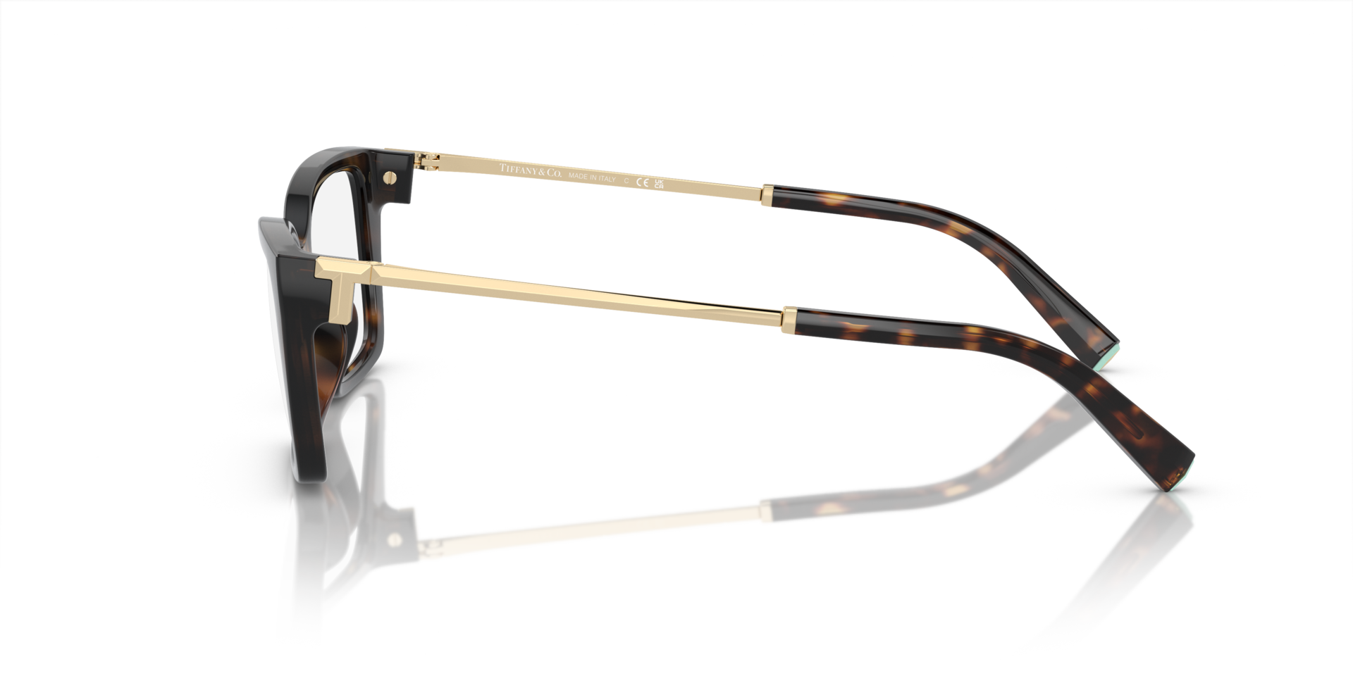 TF2239U Havana PlasticEyeglass Frames for Glasses Direct, Side View