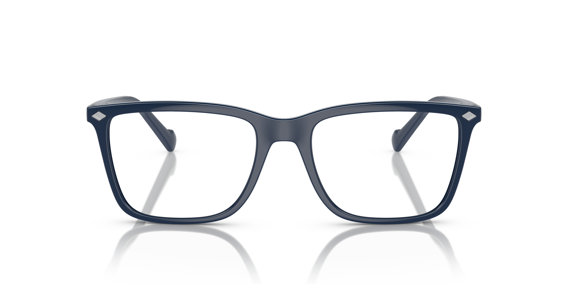 VO5492 Full Dark Blue PlasticEyeglass Frames for Glasses Direct, Front View