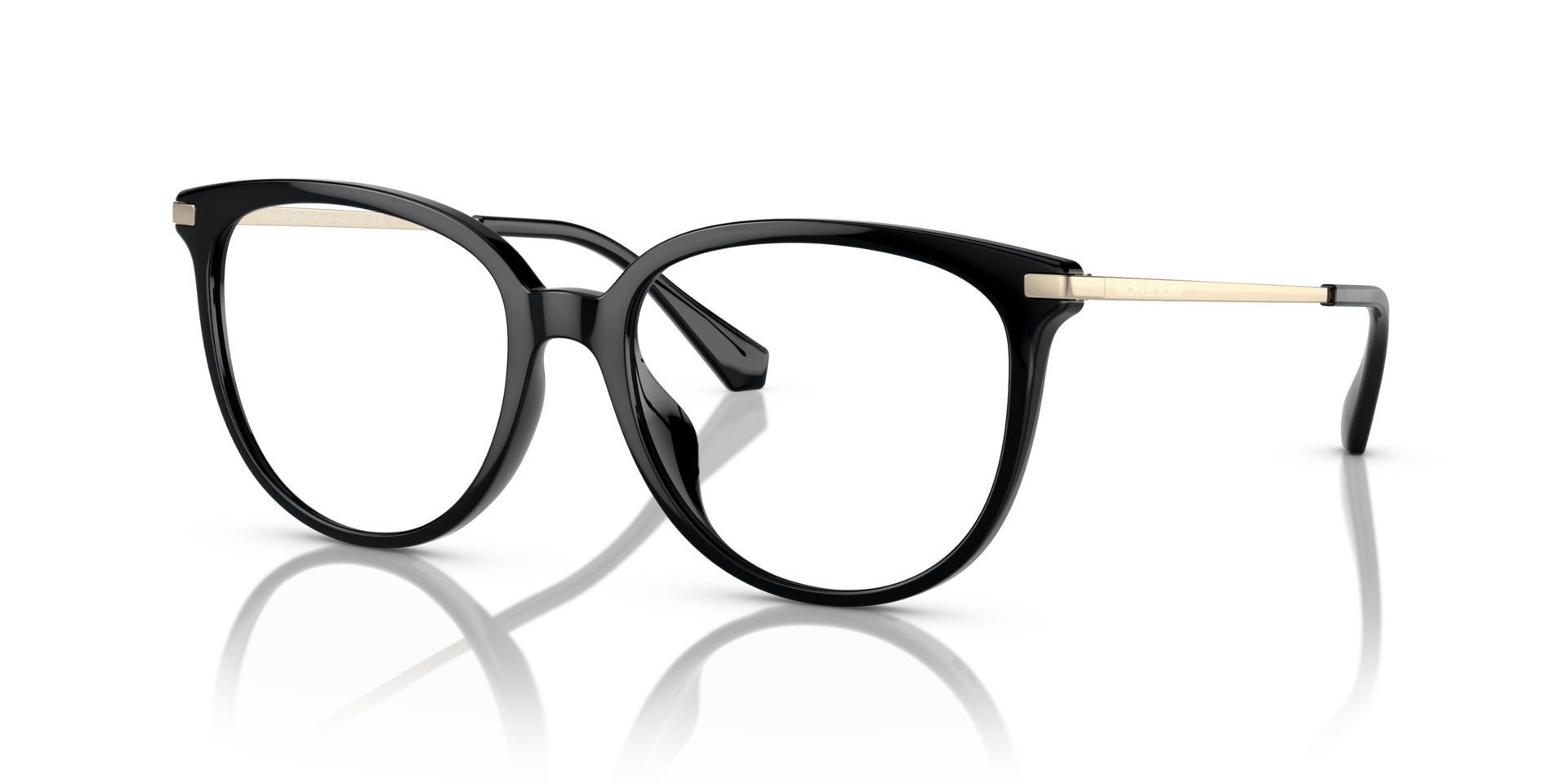 MK4106U Black PlasticEyeglass Frames for Glasses Direct, Angle View